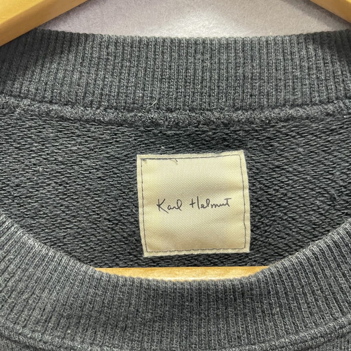 Karl Helmut Vintage Karl Helmut Double Face Embroidery Sweatshirt Size US M / EU 48-50 / 2 - 8 Thumbnail