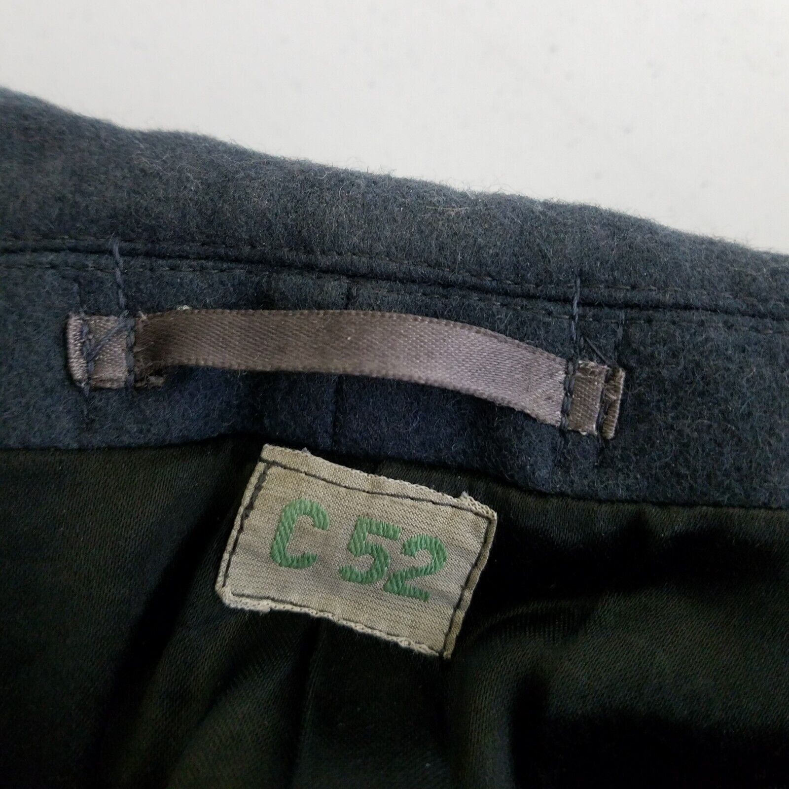 Vintage Military Widengrens Court of Appeal Wool Peacoat Coat C52 Size US XL / EU 56 / 4 - 9 Thumbnail