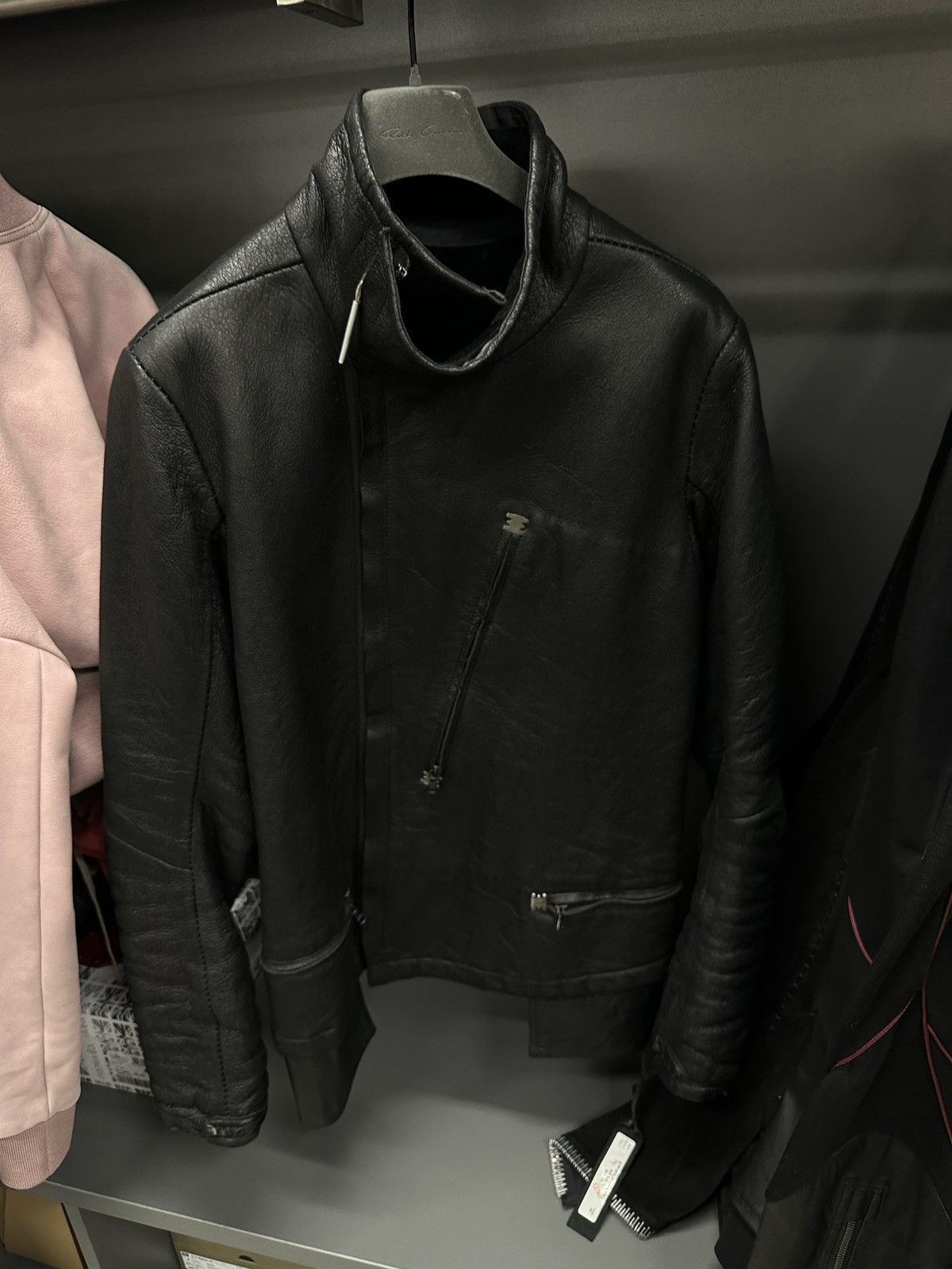 BNWT! Isaac Sellam Experience Lamb Leather Ambilavant Jacket