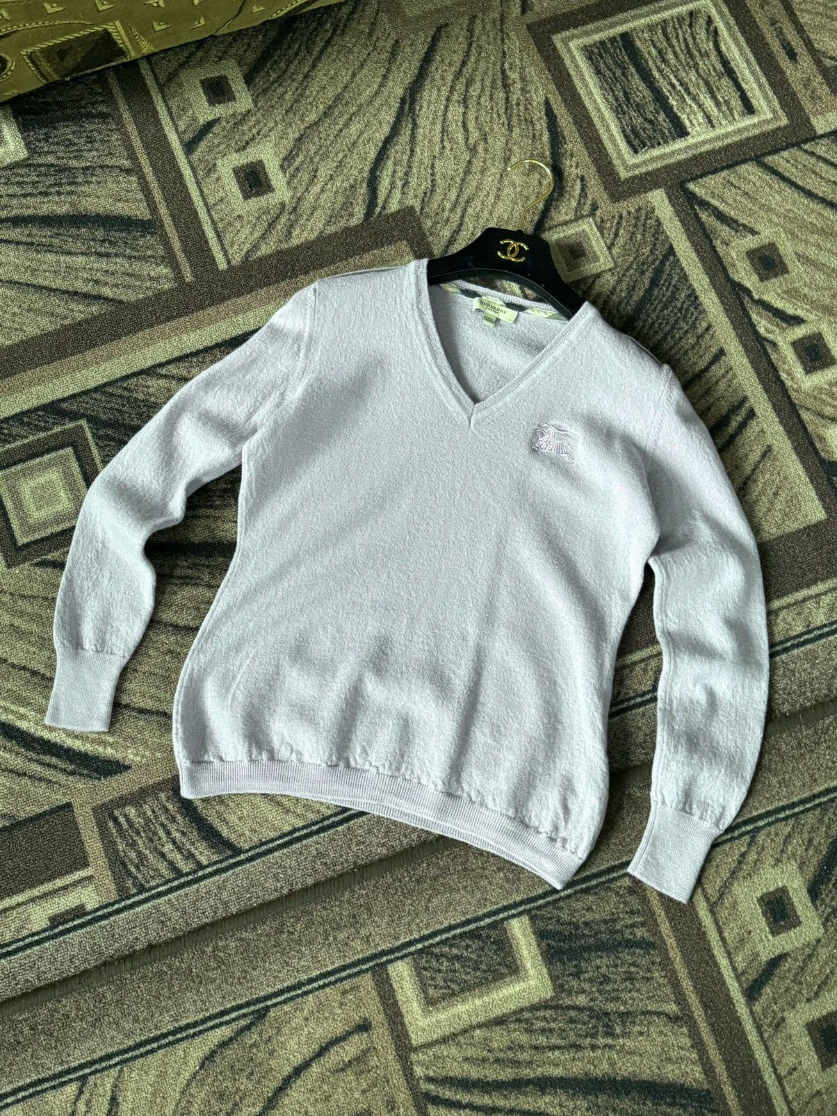 Burberry Vintage Women’s Burberry Sweater size s-m Size S / US 4 / IT 40 - 4 Thumbnail