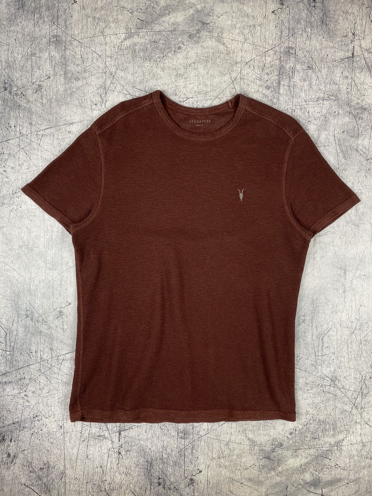 Allsaints × Designer Luxury Allsaints Basic Tee T Shirt Size M Size US M / EU 48-50 / 2 - 2 Thumbnail