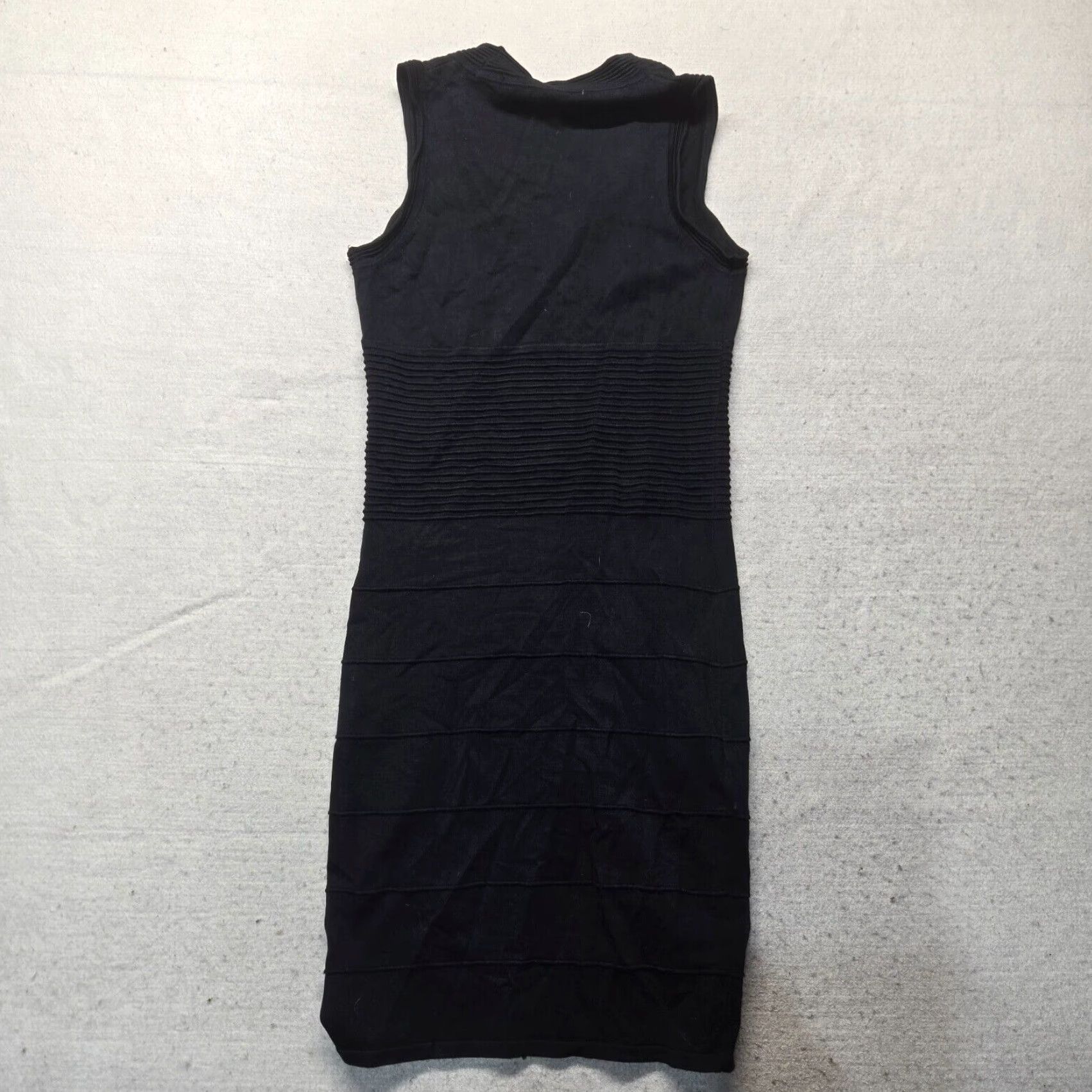Vintage VINTAGE Max Studio Solid Black Sweater Dress Sleeveless Adult  Women's Size M Medium Formal | Grailed