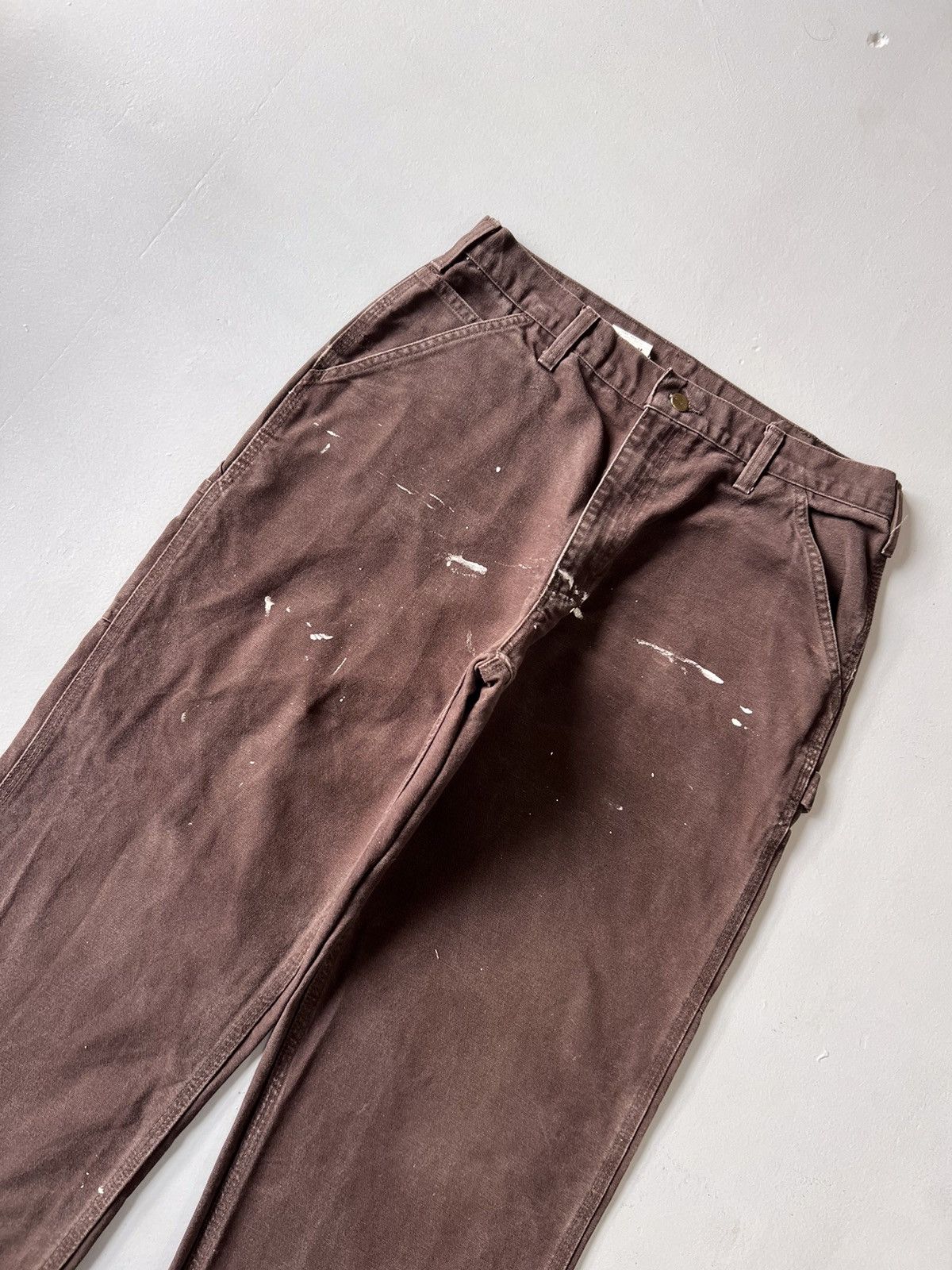 Carhartt Vintage Carhartt B11 dkb carpenter denim Size US 34 / EU 50 - 3 Thumbnail
