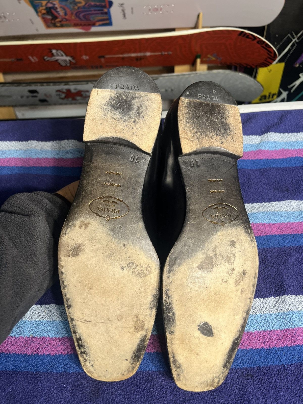 Prada Prada dress shoes (fits like an 11.5) Size US 11.5 / EU 44-45 - 6 Thumbnail