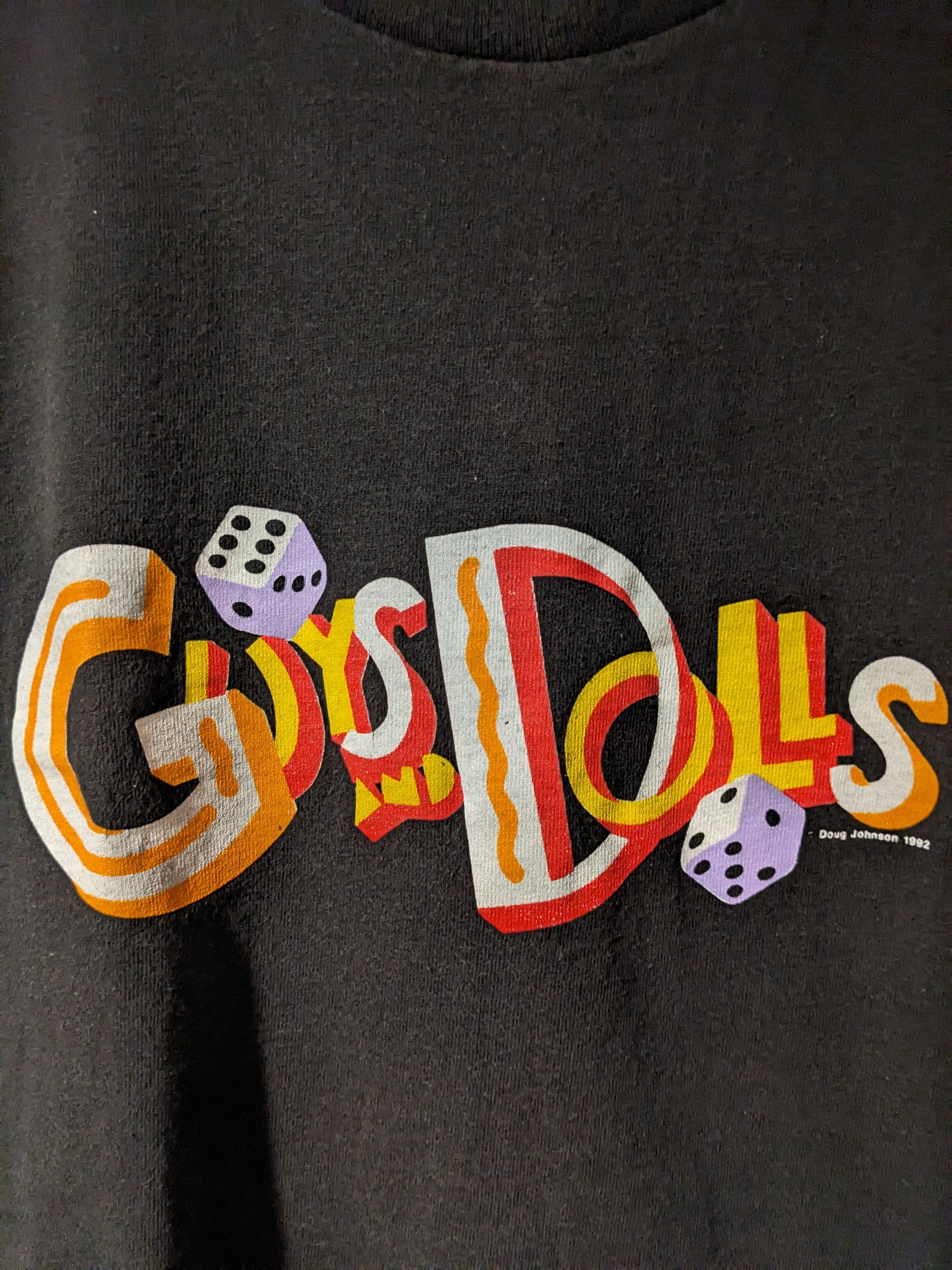 Other Vintage 1992 Guys and Dolls Broadway Musical XLarge T-Shirt Size US XL / EU 56 / 4 - 2 Thumbnail