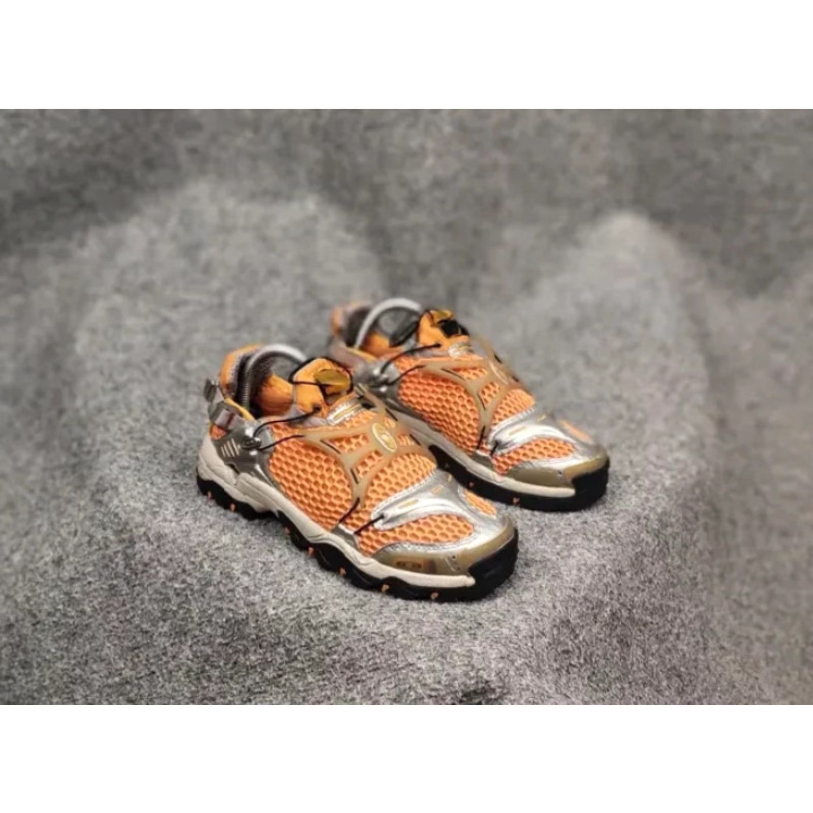 Salomon Rare Vintage Salomon Techamphibian Orange Sneakers Sneakers Size US 6 / EU 39 - 3 Thumbnail