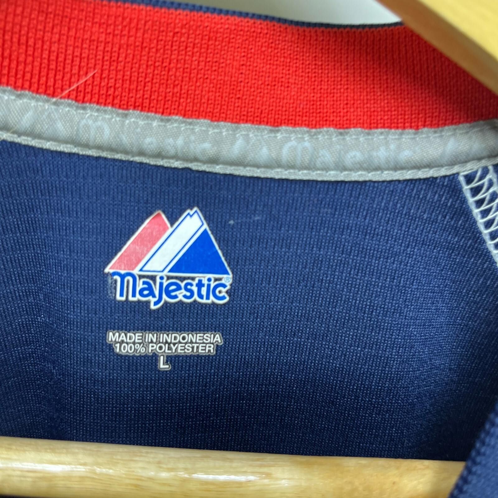 Majestic Vintage DC Washington Nationals MLB Majestic Shirt Large Size ONE SIZE - 7 Thumbnail