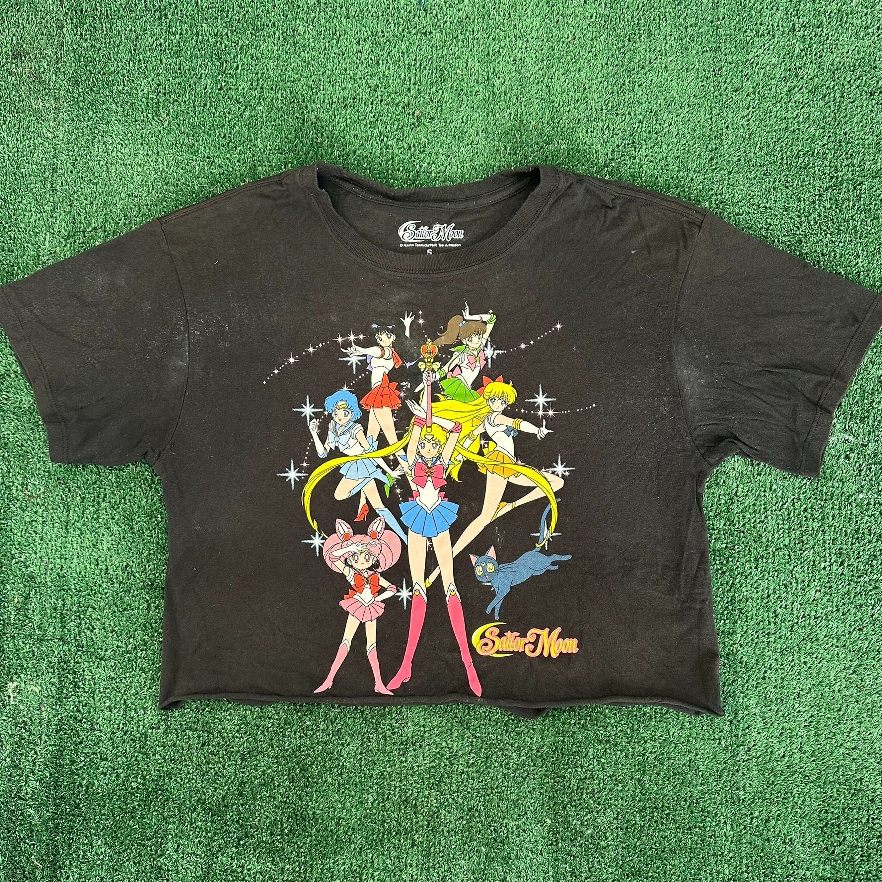 Japanese Brand Vintage Sailor Moon Cropped T-Shirt Japan Anime Crop Top Tee Size US S / EU 44-46 / 1 - 1 Thumbnail