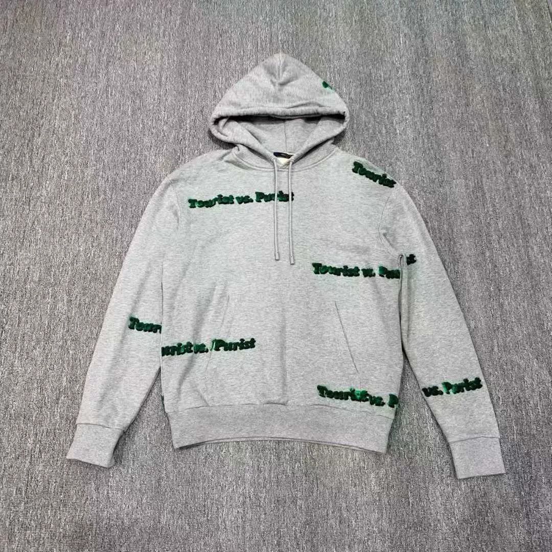 Louis Vuitton gray logo hooded sweatshirt size S Size US S / EU 44-46 / 1 - 1 Thumbnail