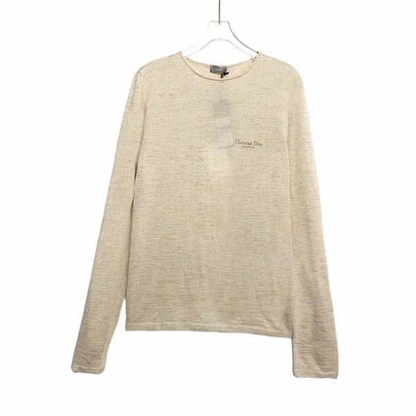 Dior Dior Christian Dior Couture Sweater Beige Size M Size US M / EU 48-50 / 2 - 1 Thumbnail