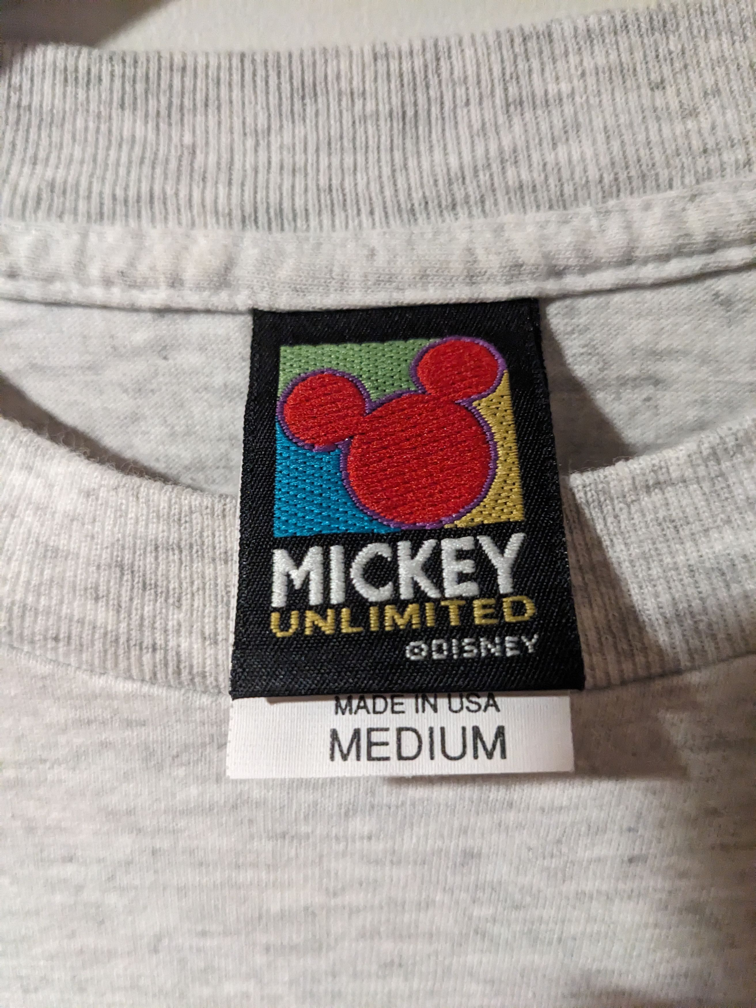 Disney × Vintage Vintage 90s Mickey Mouse Unlimited Florida Medium T-Shirt Size US M / EU 48-50 / 2 - 3 Thumbnail