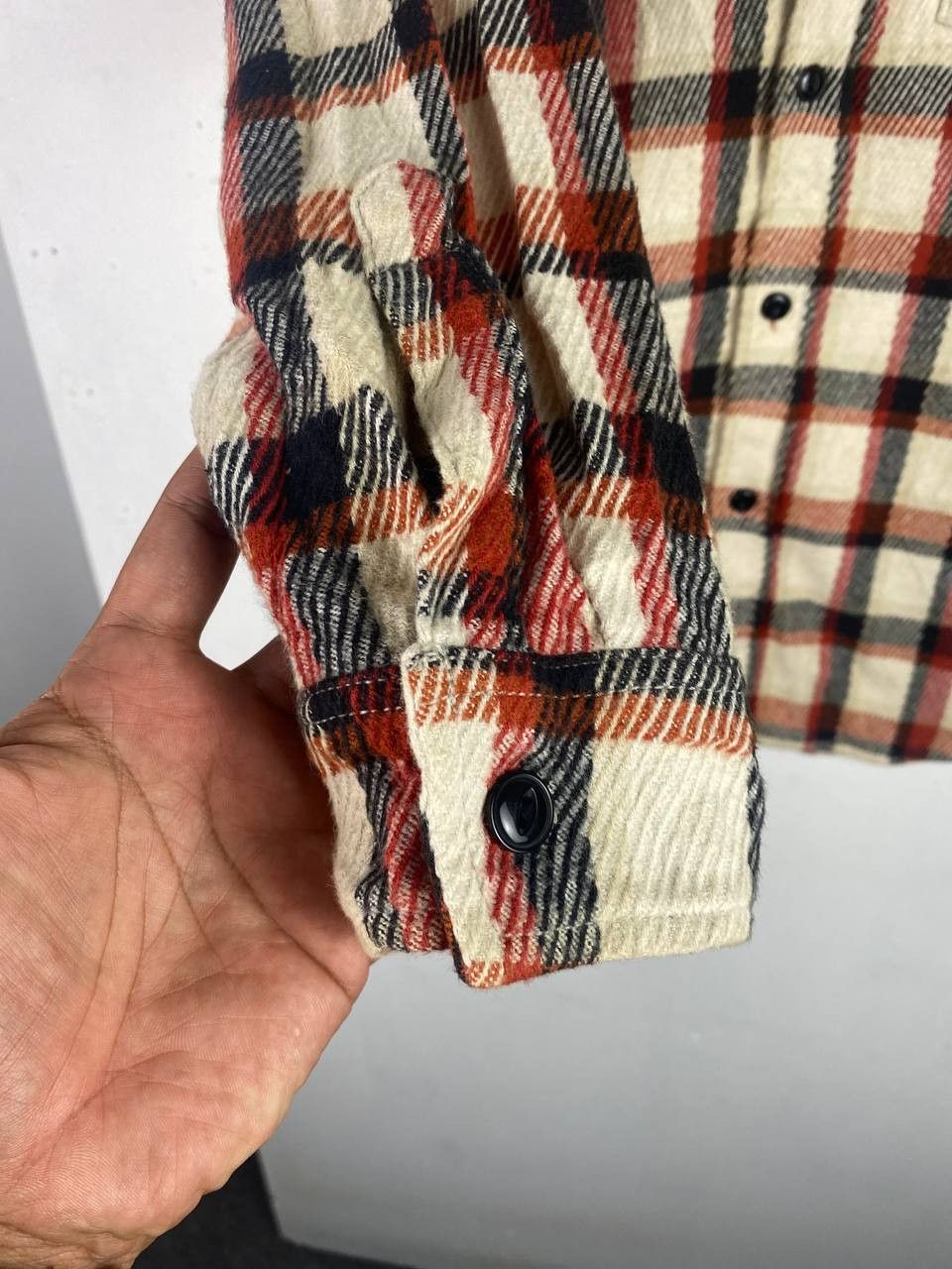 Japanese Brand mac eye japanese brand flannel shirt cat eye button Size US M / EU 48-50 / 2 - 4 Thumbnail