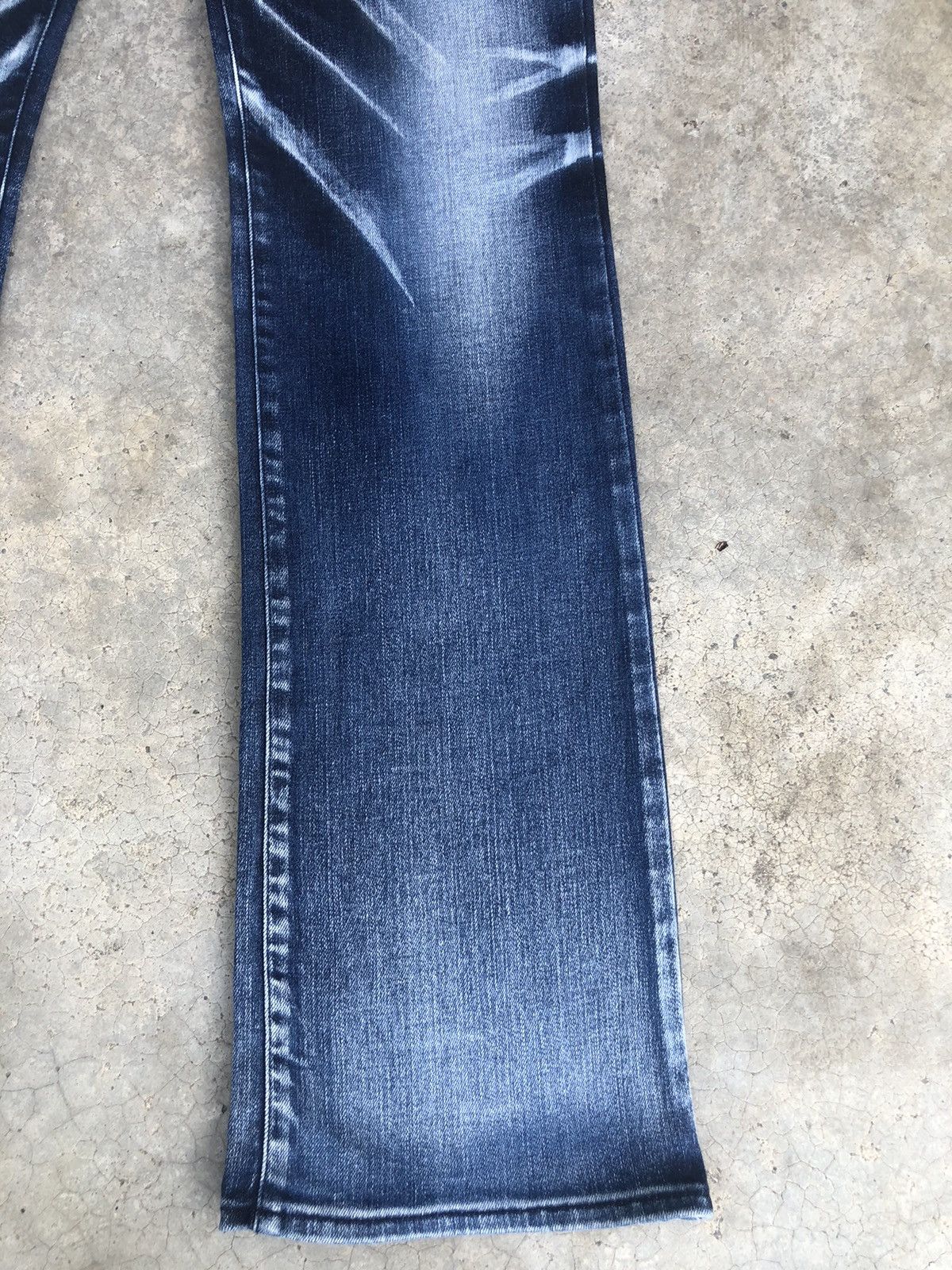 semanticdesign Japanese Semantic Design Flared Jeans Distressed Jeans Size US 31 - 8 Thumbnail