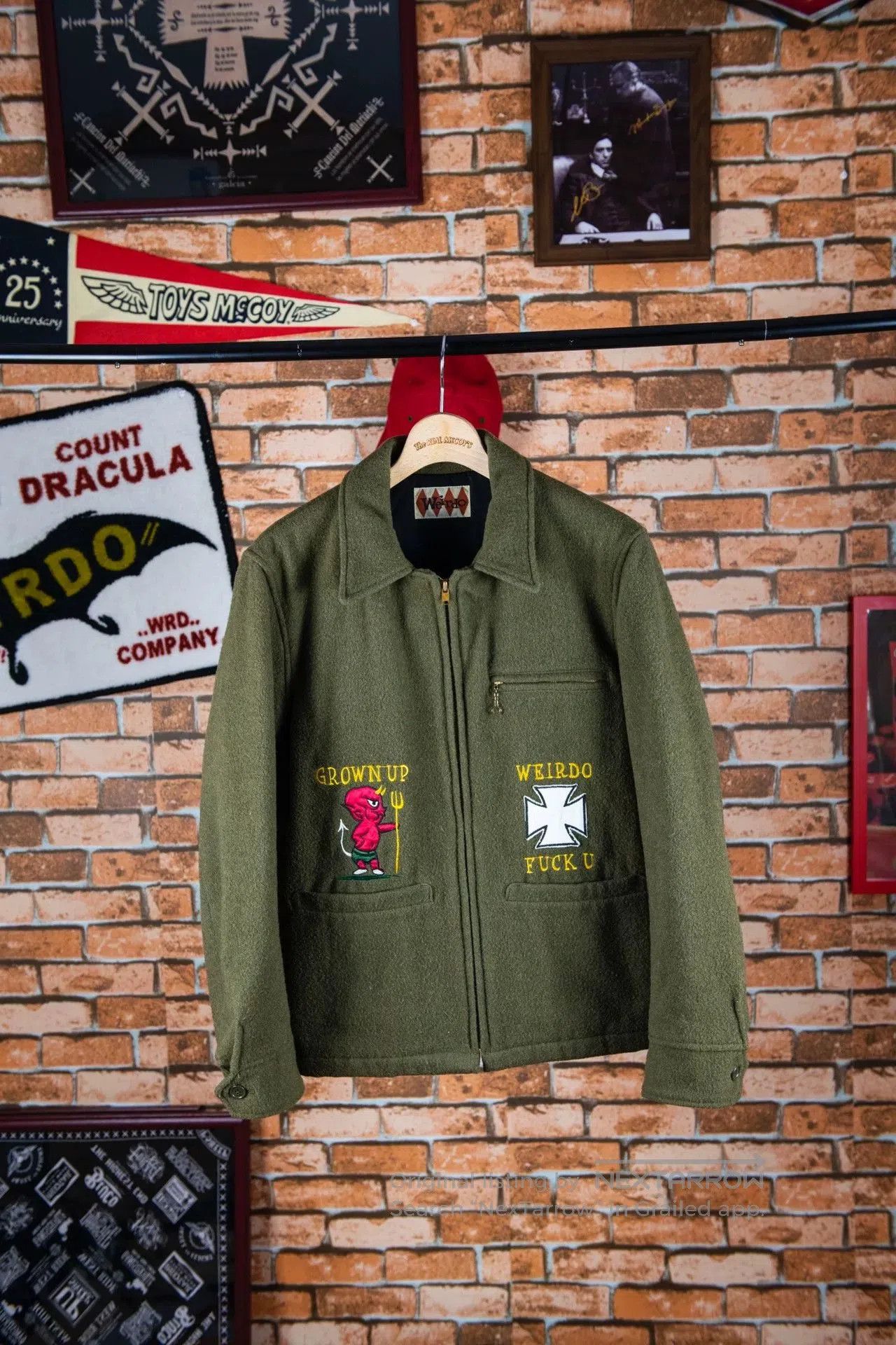 Weirdo Classic Wool Jacket.