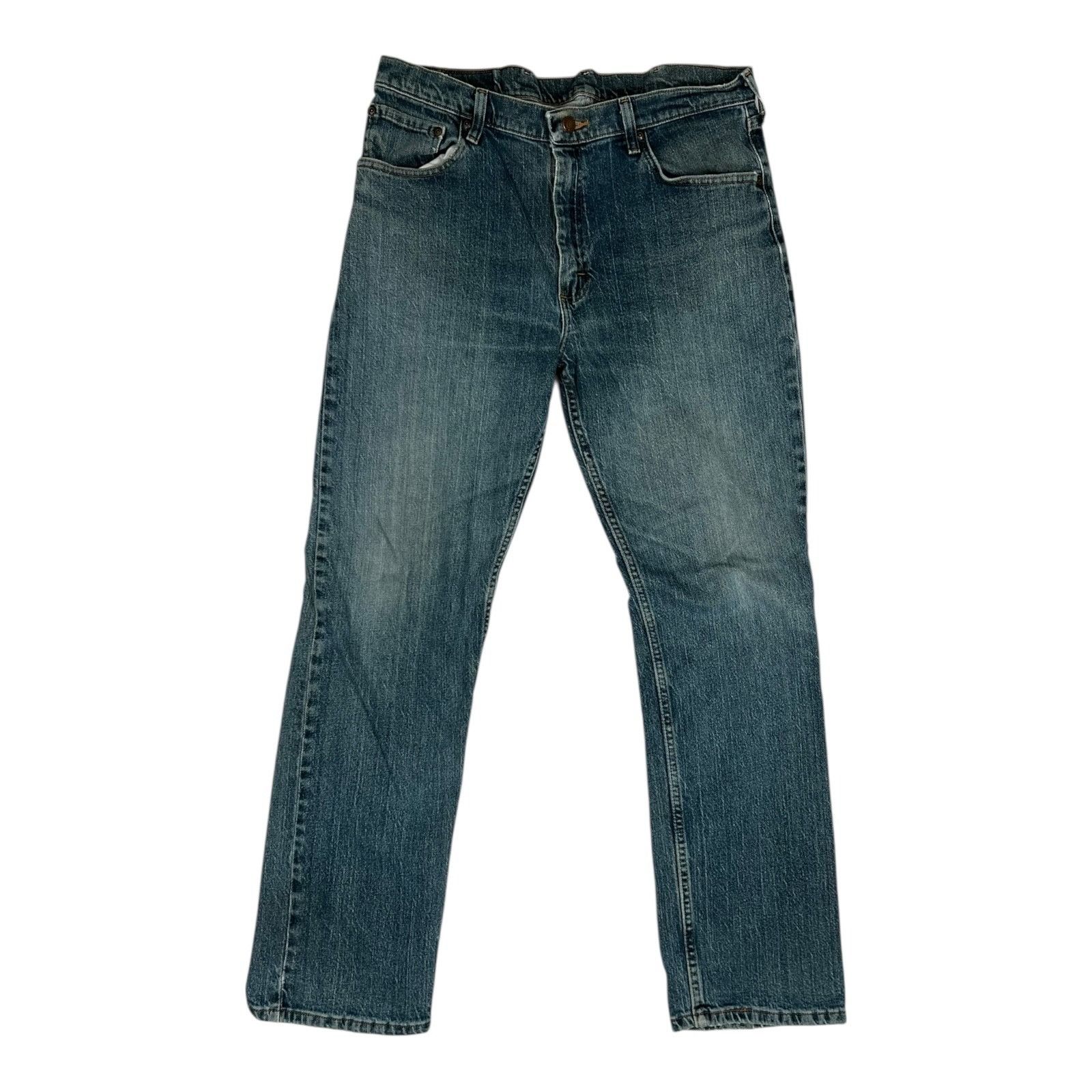 Wrangler Vintage Wrangler Jeans Mens 34x32 Blue Denim Cowboy Cut West Size US 34 / EU 50 - 1 Thumbnail