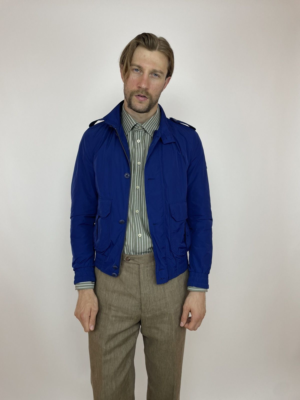 Joop! JOOP NYLON BOMBER JACKET Mens size 48 Size US M / EU 48-50 / 2 - 10 Thumbnail