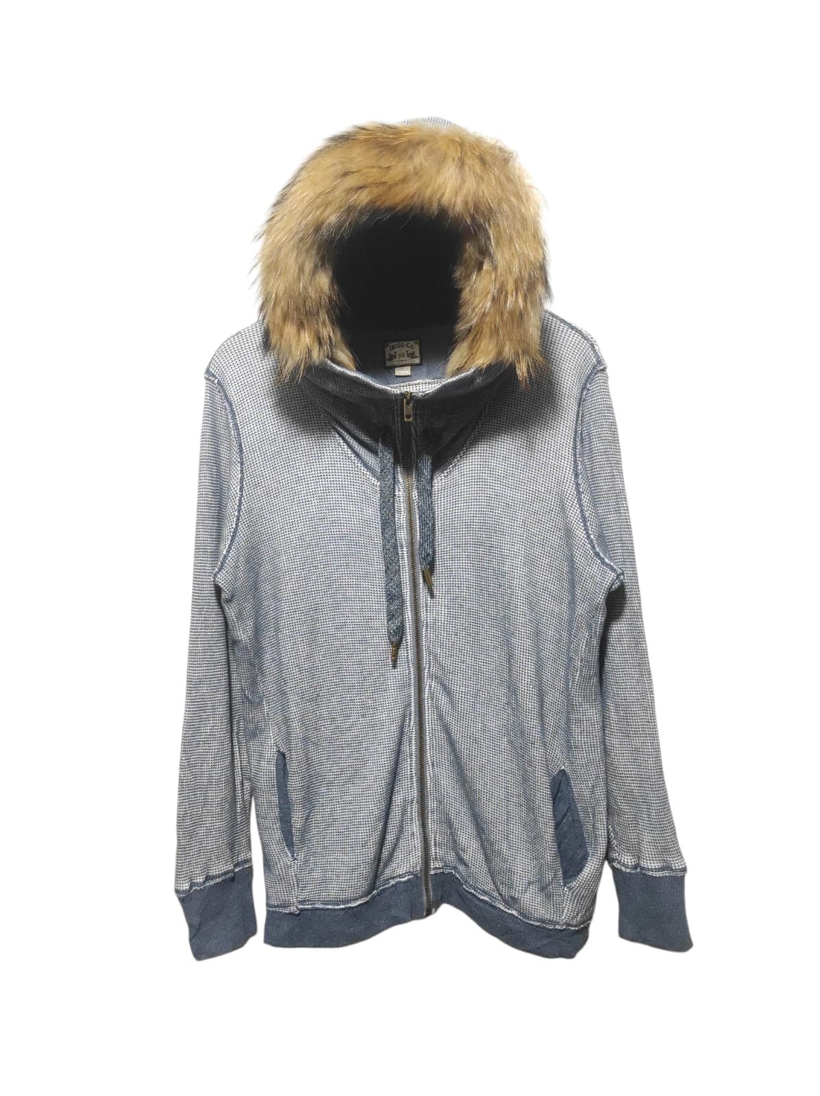 Diesel Diesel.co Zipper Fur Hoodie ifsixwasnine lgb style Size US S / EU 44-46 / 1 - 1 Thumbnail