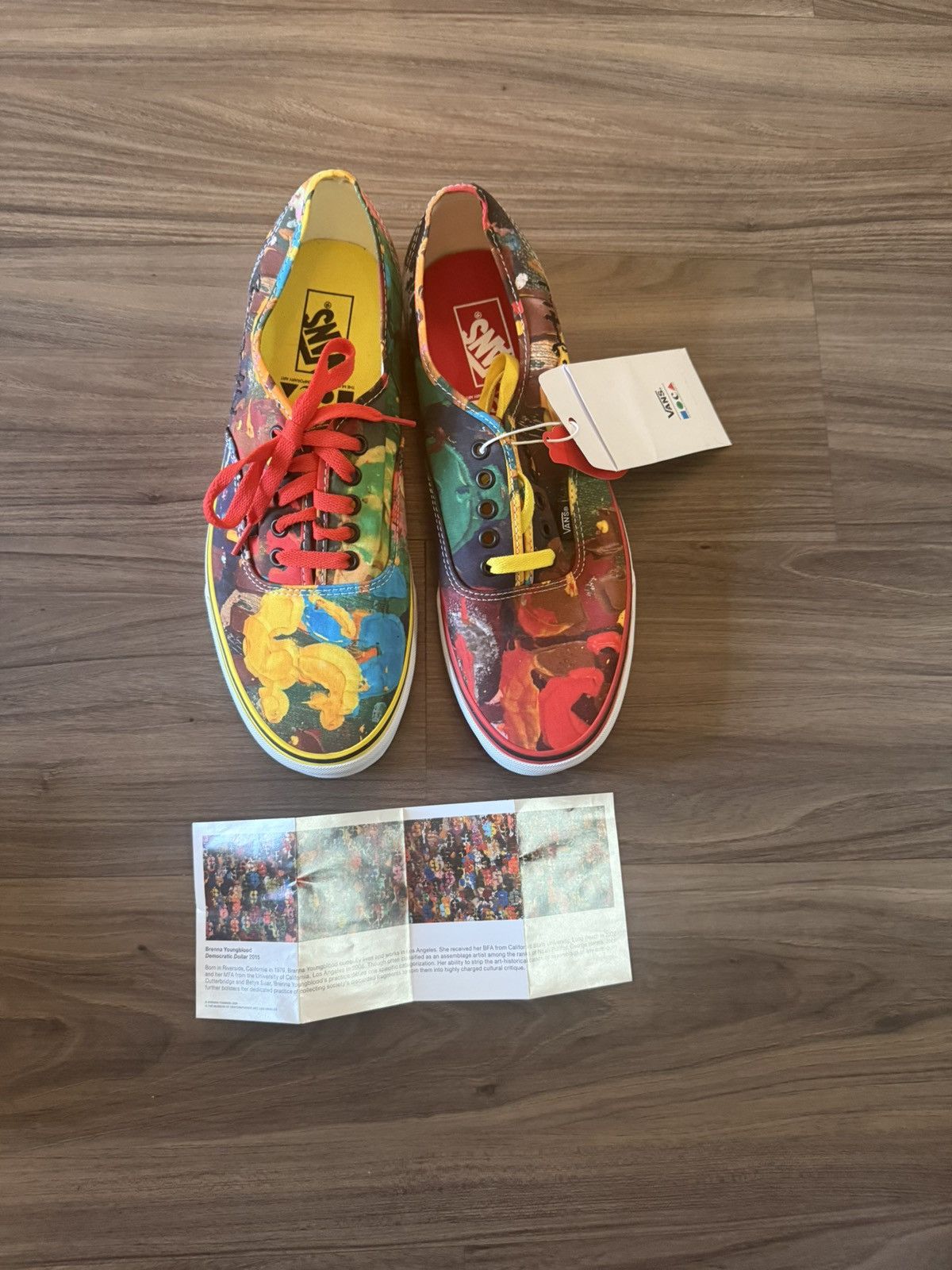 MoMA Vans Authentic x MoMA Brenna Youngblood Art Print Men’s 11.5 Size US 11.5 / EU 44-45 - 1 Thumbnail