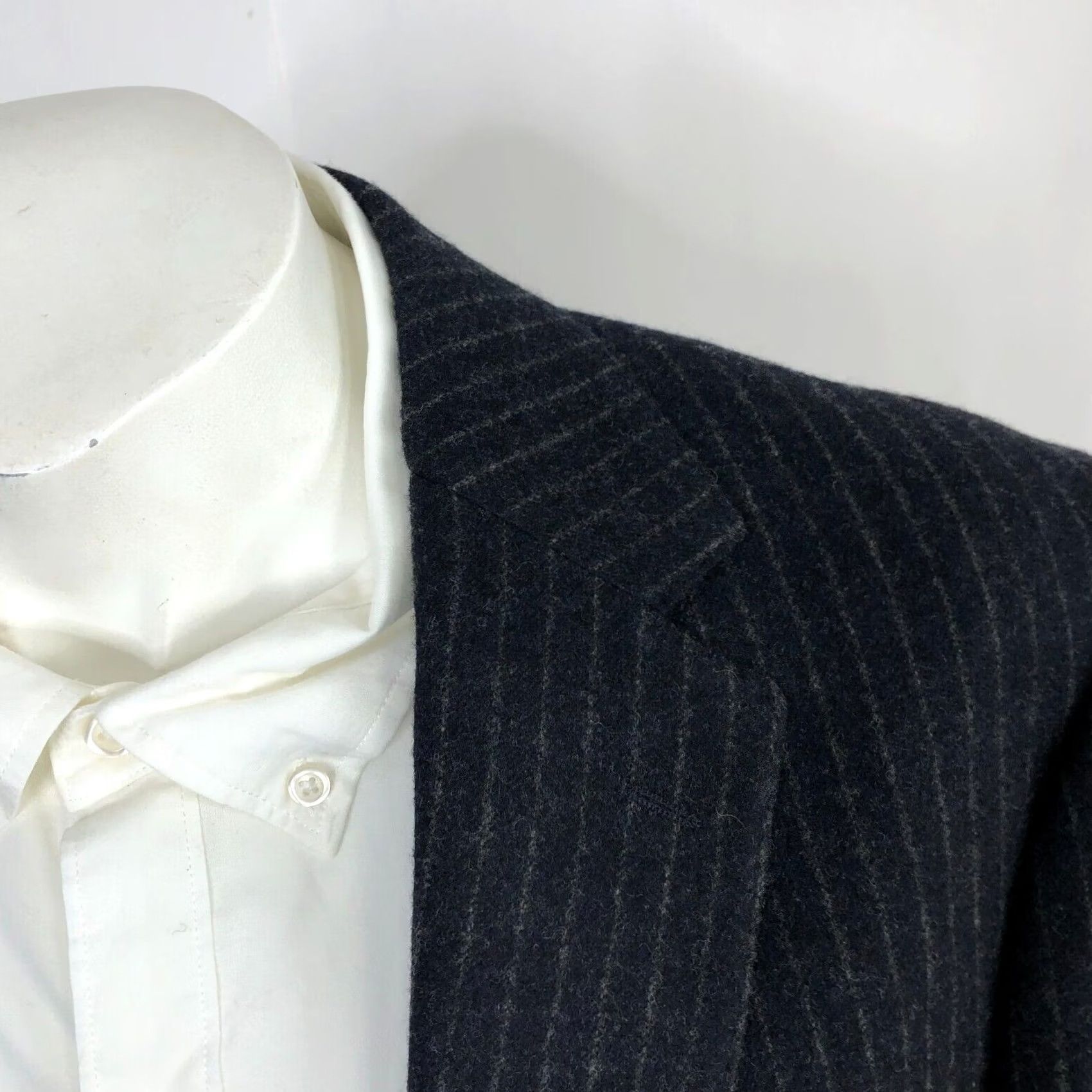 J.Crew J.Crew Legacy Sportcoat 44 R Wool Button Sport Coat Jacket Navy Blue Striped Size US S / EU 44-46 / 1 - 3 Thumbnail