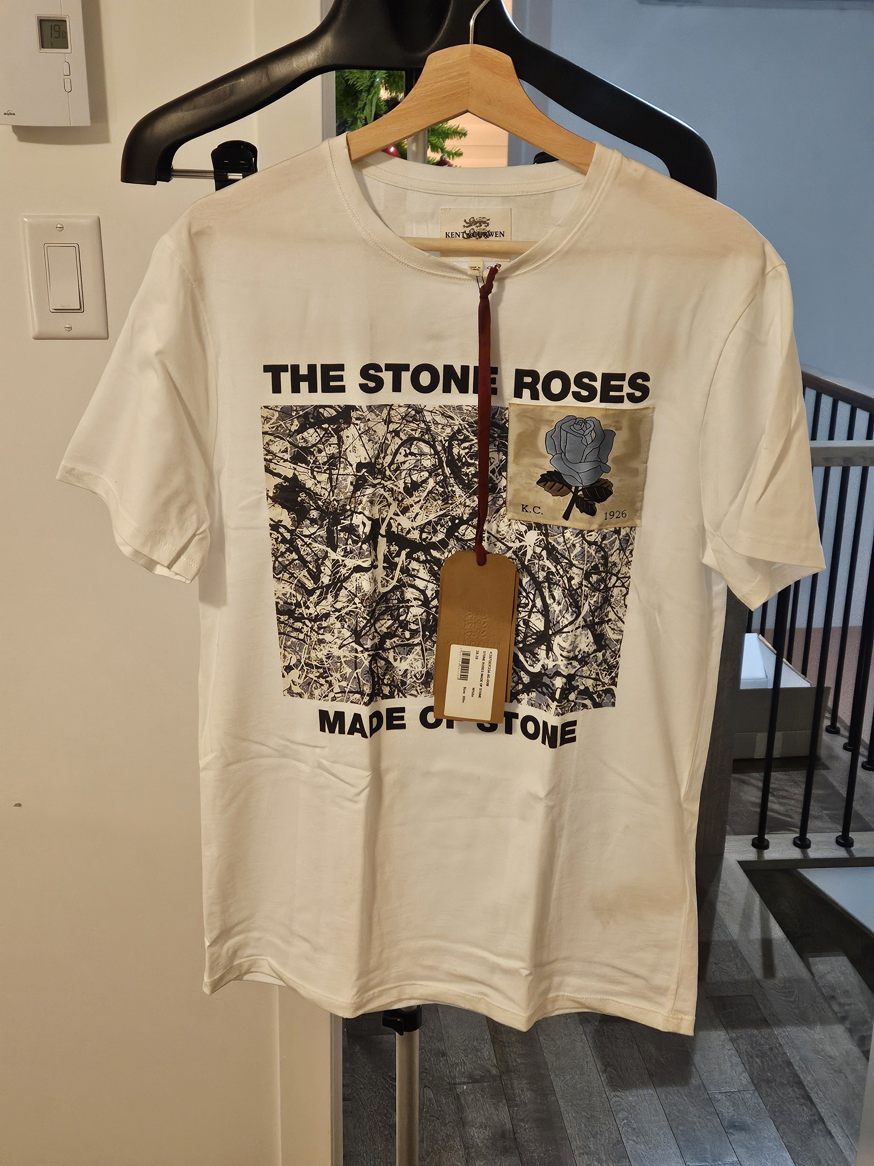 Kent & Curwen Stone Roses t-shirt Size US M / EU 48-50 / 2 - 2 Thumbnail