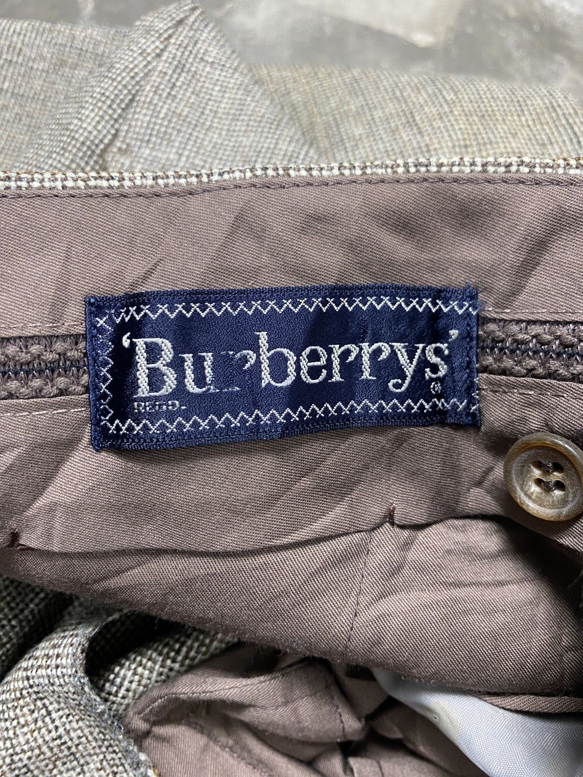 Burberry Vintage 90s Burberry Wool Pants Size US 28 / EU 44 - 14 Thumbnail