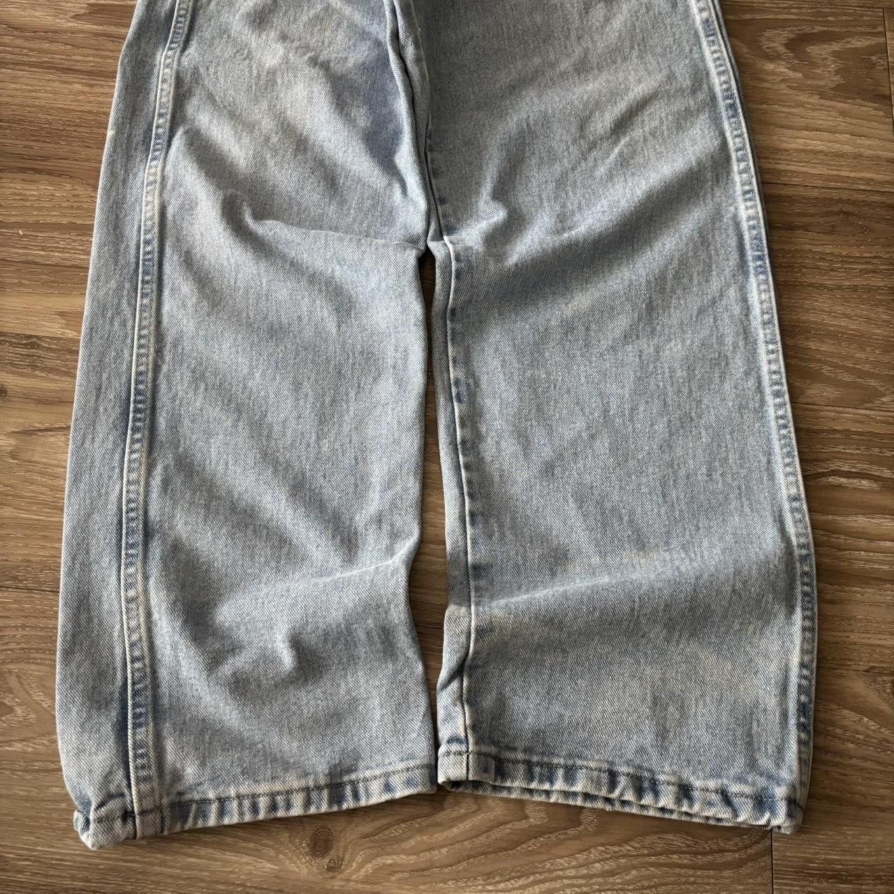 Vintage Crazy Vintage Y2K/2000s Baggy Light Wash Skater Denim Jeans! 38x34 Size US 38 / EU 54 - 6 Thumbnail