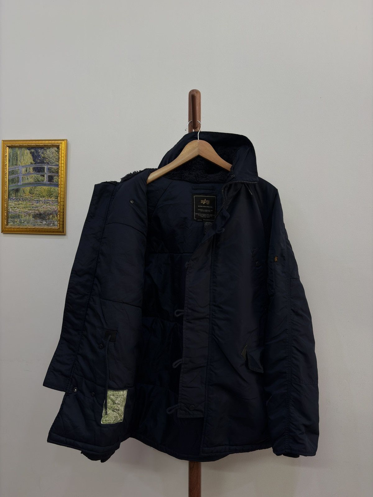 Alpha Industries Navy Alpha Industries N-3B Parkha Size US S / EU 44-46 / 1 - 3 Thumbnail