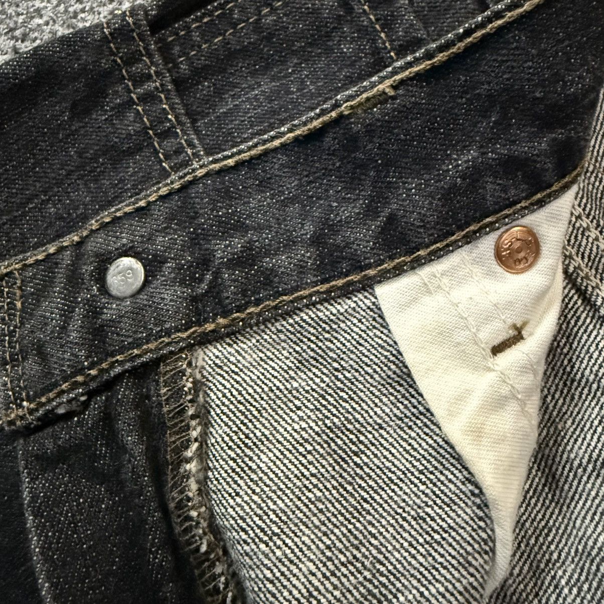 Engineered Garments × Levi's 🔥🇯🇵 Vtg Japanese Y2K Levis 533 Black Baggy Jean Size US 33 - 8 Thumbnail