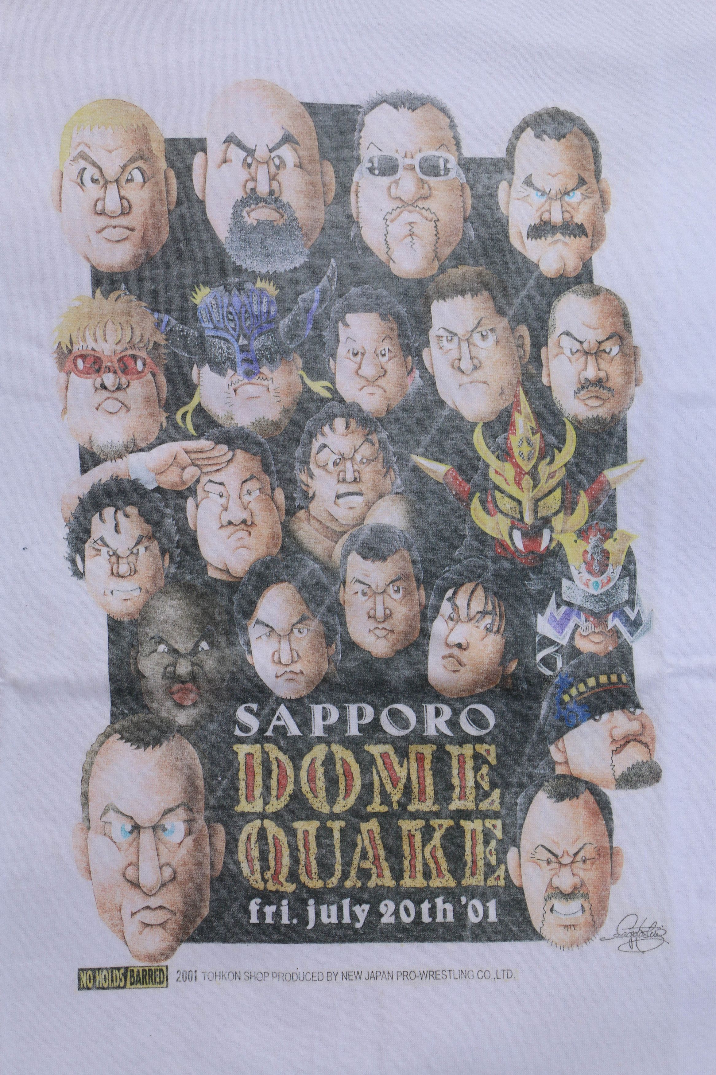 Other Rare NJPW T-Shirt – July 20, 2001 Sapporo Show Chono, Muto Size US L / EU 52-54 / 3 - 3 Thumbnail