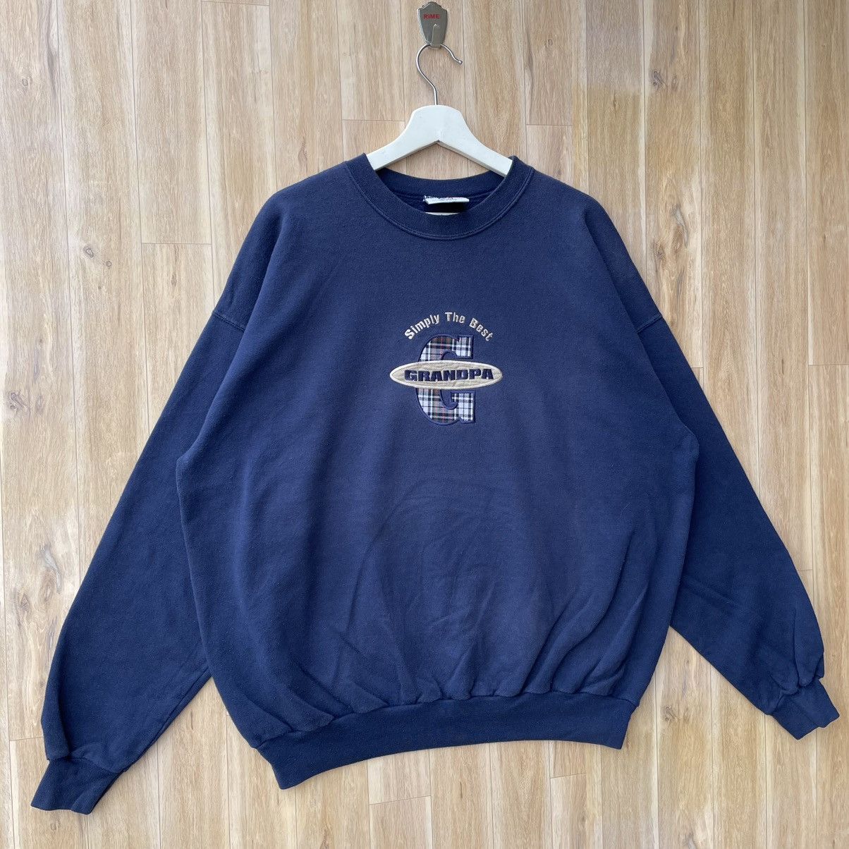 Vintage M&C Sports Simply The Best Grandpa Pullover