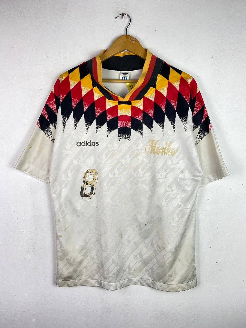 Adidas vintage adidas germany tempalte jersey nice design Size US L / EU 52-54 / 3 - 1 Thumbnail