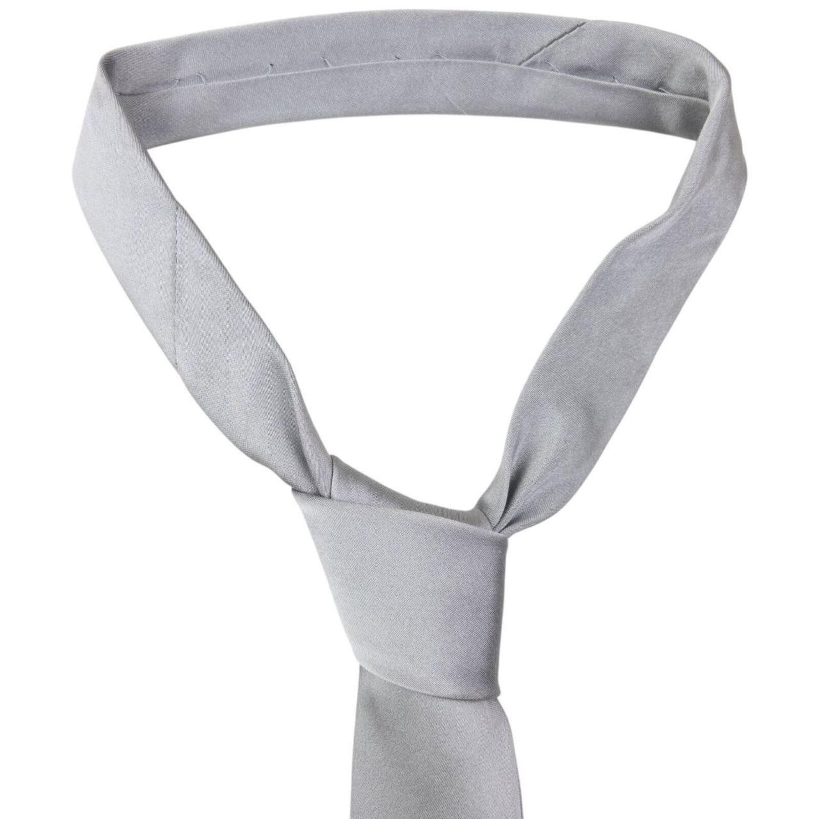 Prada Vintage 2000s Prada Skinny Silk Tie Size ONE SIZE - 6 Thumbnail