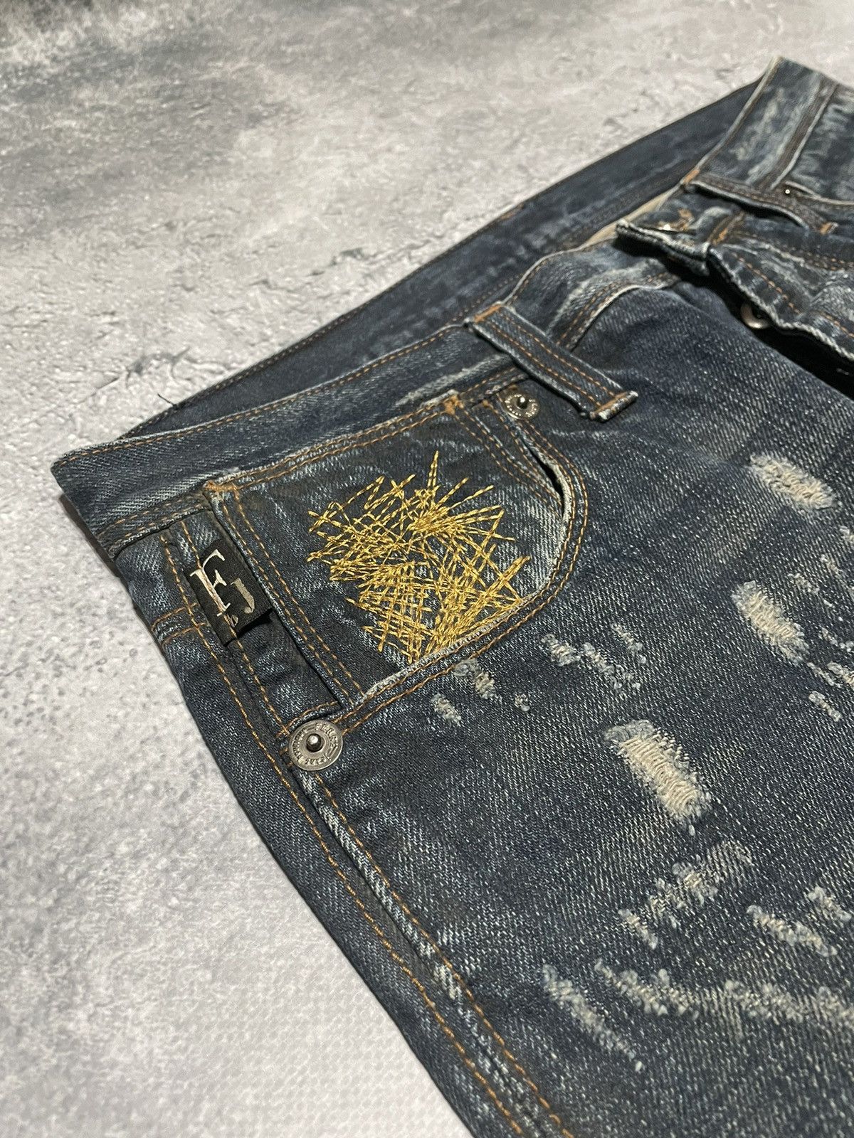 Hysteric Glamour Kapital IfSixWasNine Hysteric Glamour style baggy jeans Y2K Size US 34 / EU 50 - 5 Thumbnail