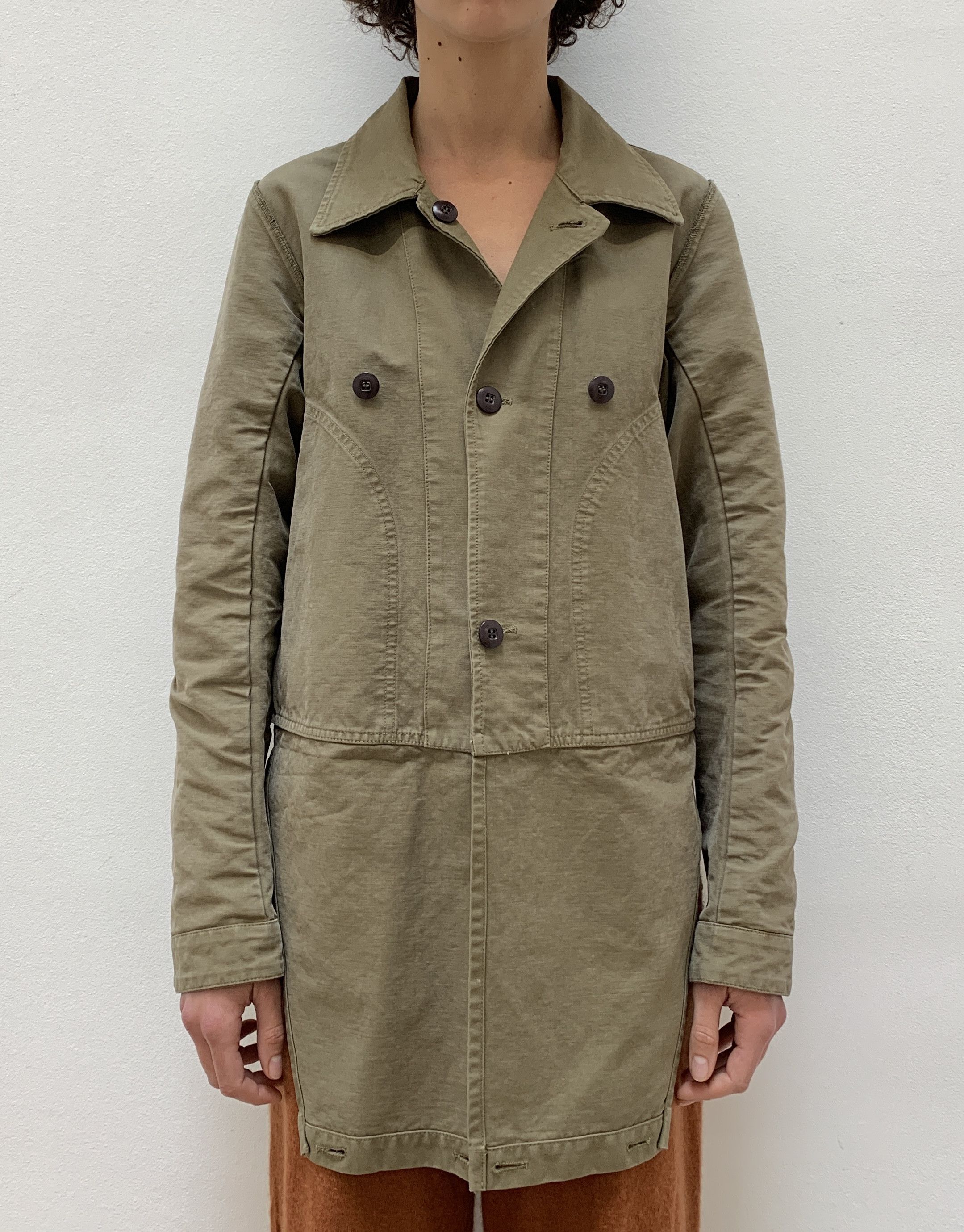 Maison Margiela TRANSFORMABLE 2 LENGTH GARMENT Size US XS / EU 42 / 0 - 18 Thumbnail