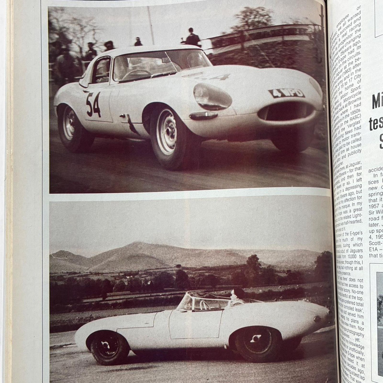 BMW × Porsche Design × Vintage Supercar magazine JAGUAR'S GTO Aston's Last Six-Cylinder Size ONE SIZE - 2 Thumbnail