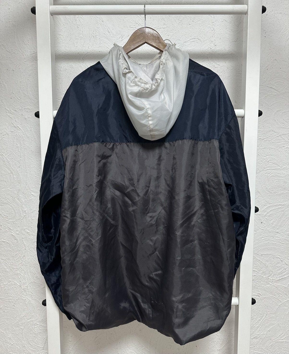 Other Vintage Ethik Anorak Jacket Flag Print Size XL Streetwear Size US XL / EU 56 / 4 - 4 Thumbnail