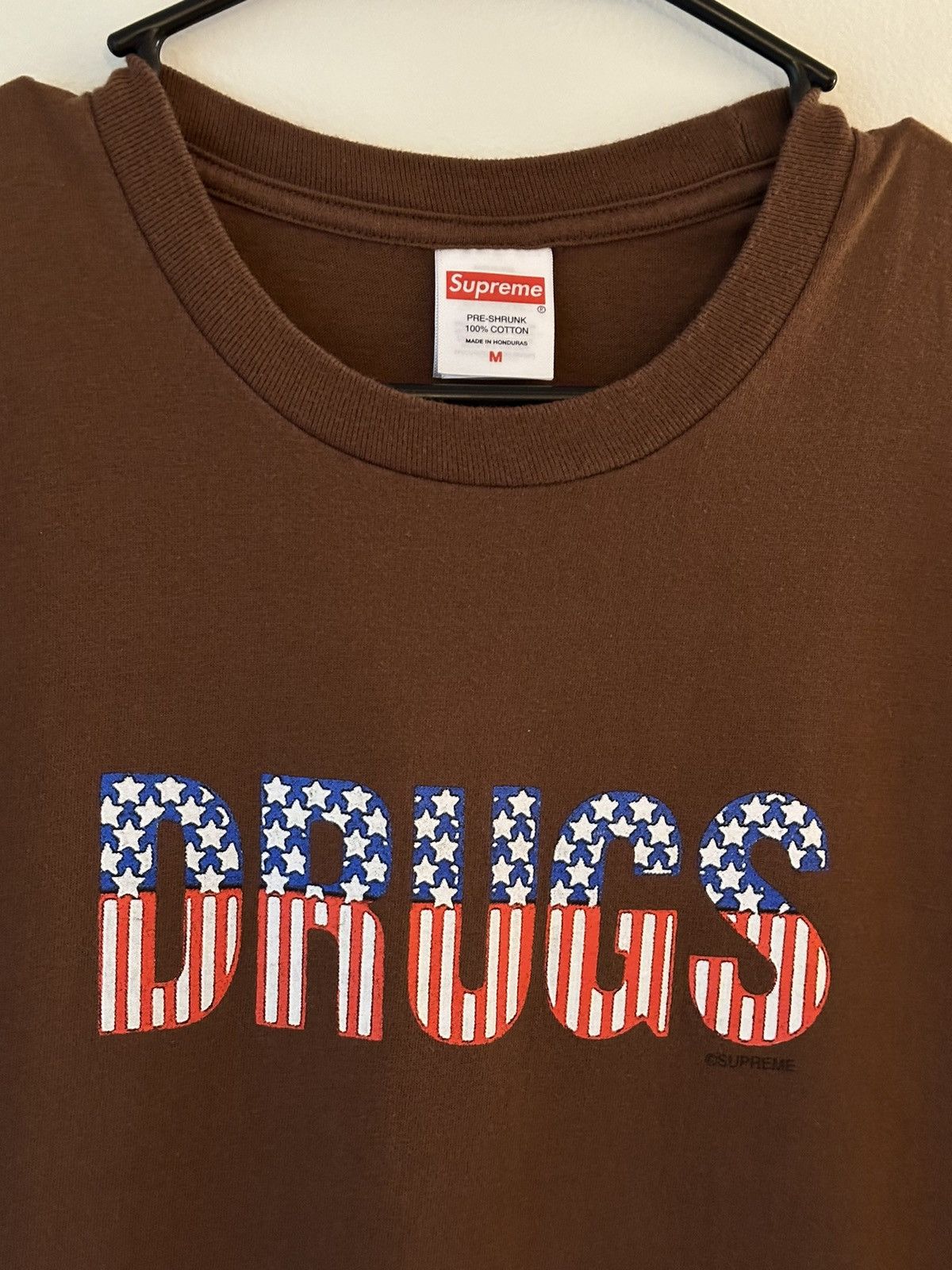 Supreme Supreme Drugs Tee Size US M / EU 48-50 / 2 - 2 Thumbnail