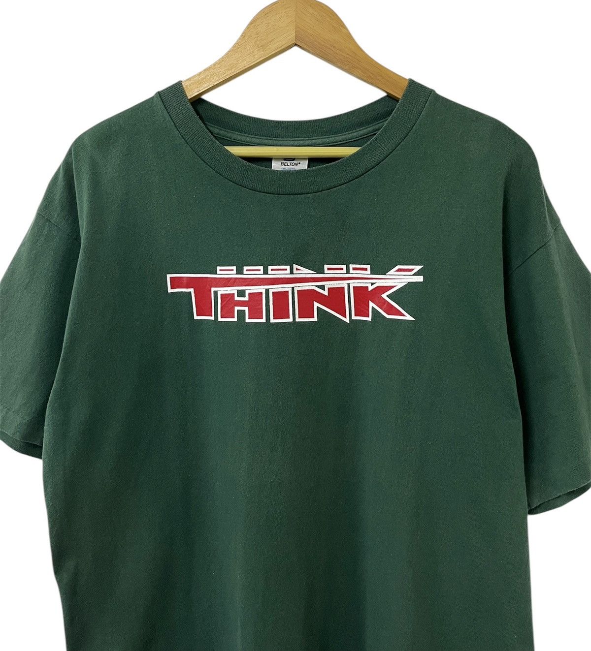 Think Skateboards VINTAGE 90s THINK SKATEBOARDS OG LOGO BRAND TSHIRT Size US L / EU 52-54 / 3 - 3 Thumbnail