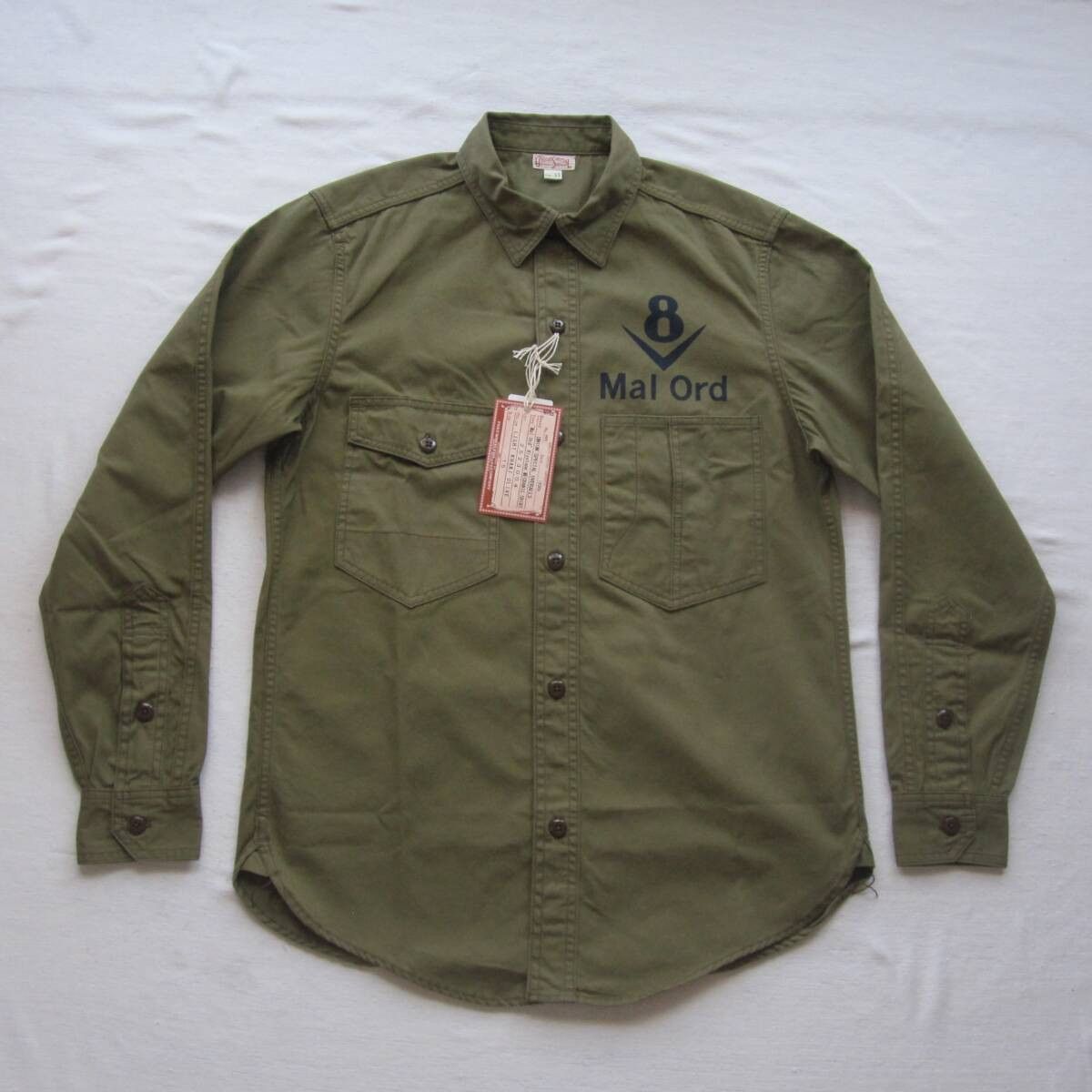 Freewheelers “Mal Ord” Blystone MECHANIC SHIRT 15 Size US M / EU 48-50 / 2 - 1 Thumbnail