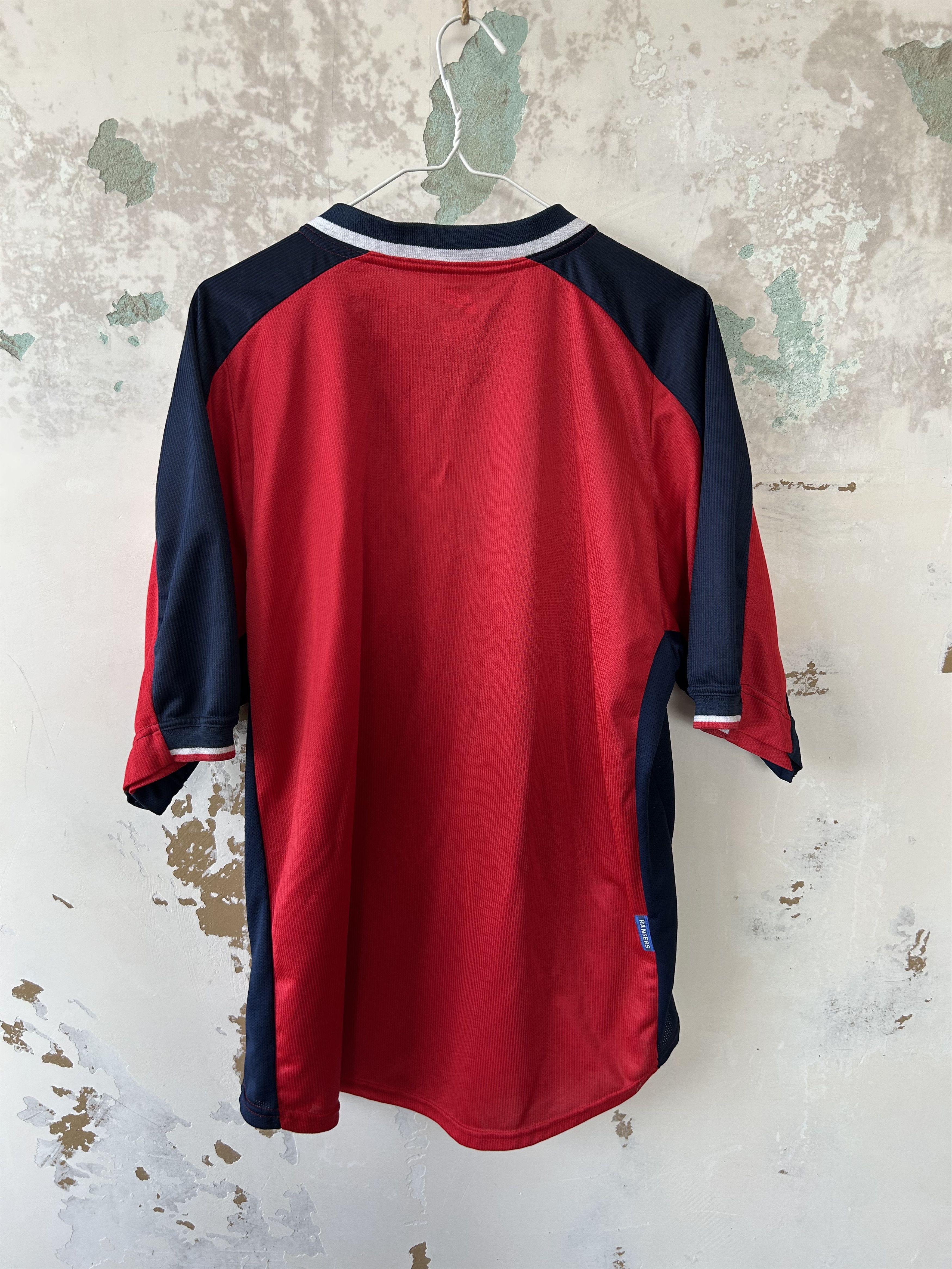 Nike Glasgow Rangers 1998 1999 Shirt Soccer Jersey Nike Vintage Size US XL / EU 56 / 4 - 7 Thumbnail