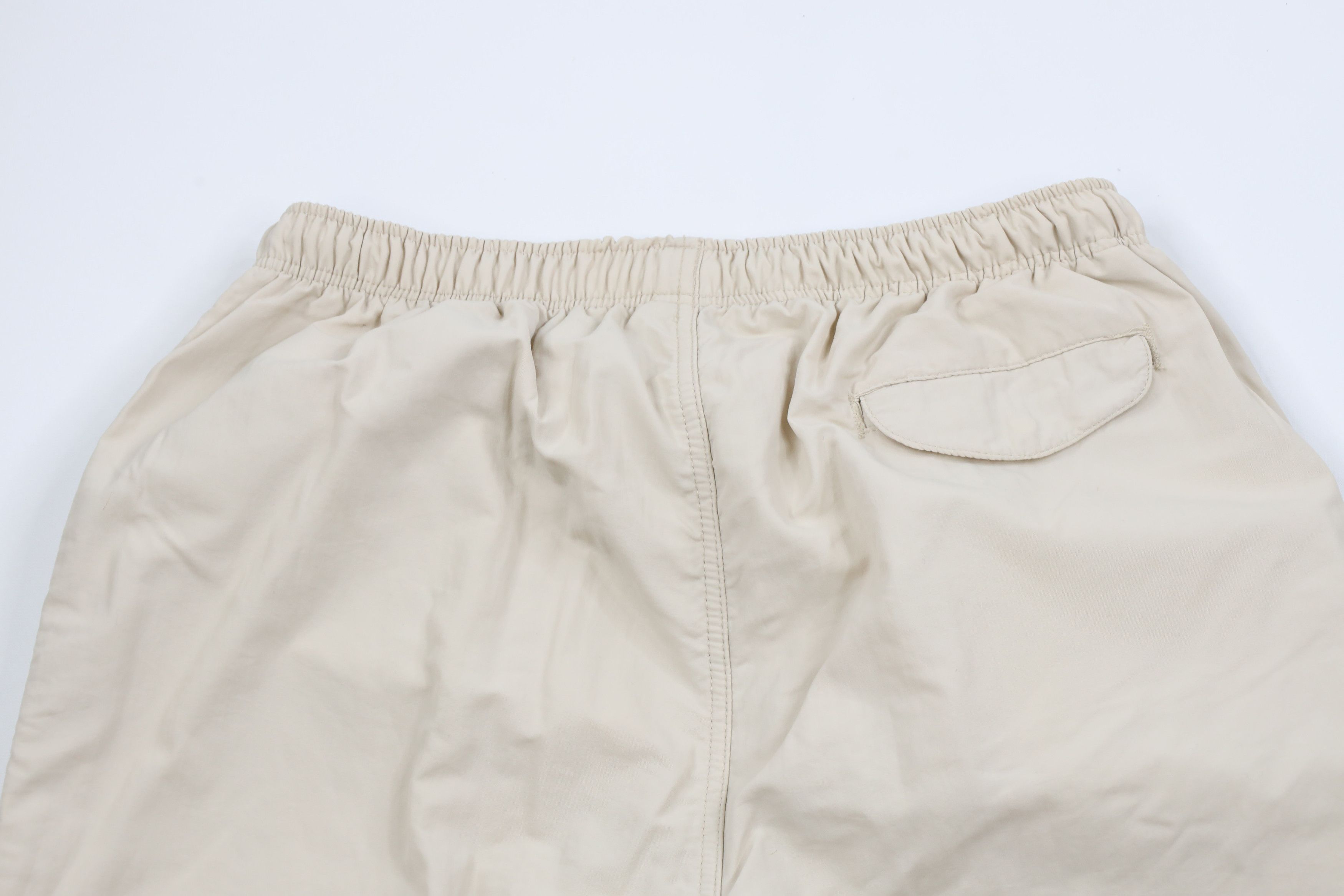 Lands' End × Vintage Vintage 90s Lands End Lined Windbreaker Pants Beige USA Size 38" / US 16 / IT 52 - 12 Thumbnail