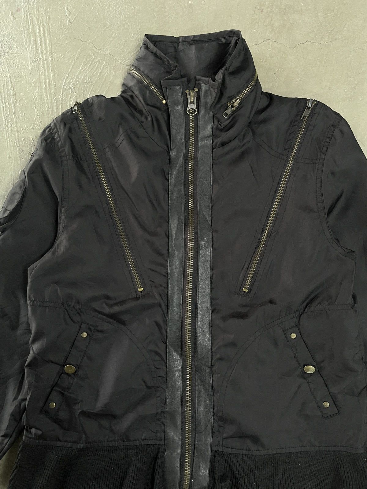 14th Addiction Agate Label Utility Tactical Jacket Issey Miyake Style Size US S / EU 44-46 / 1 - 2 Thumbnail