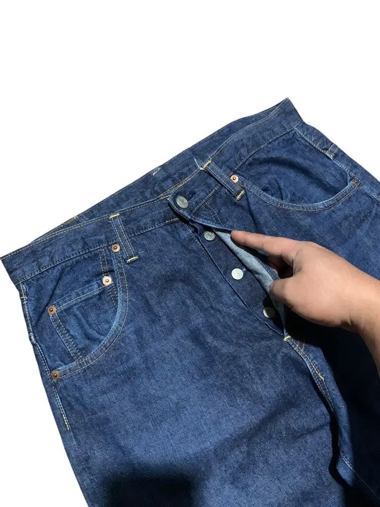 Hysteric Glamour Vintage Hysteric Glamour Kinki baggy jeans button fly Size US 31 - 3 Thumbnail