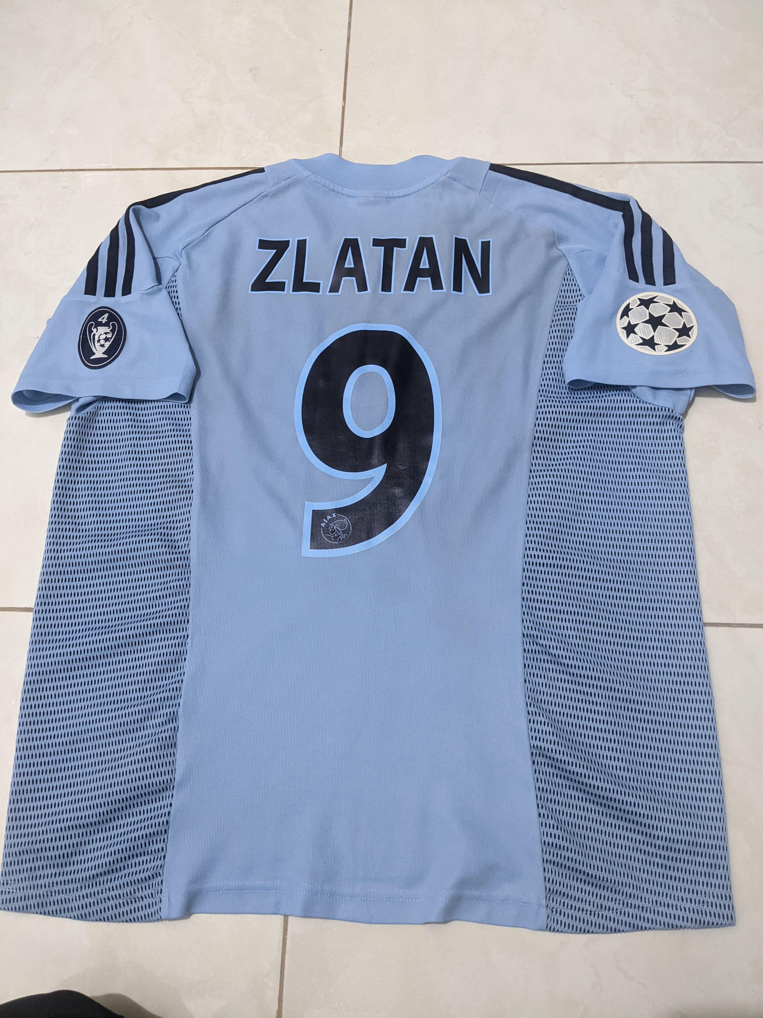 Adidas Ajax Amsterdam 2002 away Ibrahimovic Jersey football shirt Size US L / EU 52-54 / 3 - 2 Thumbnail