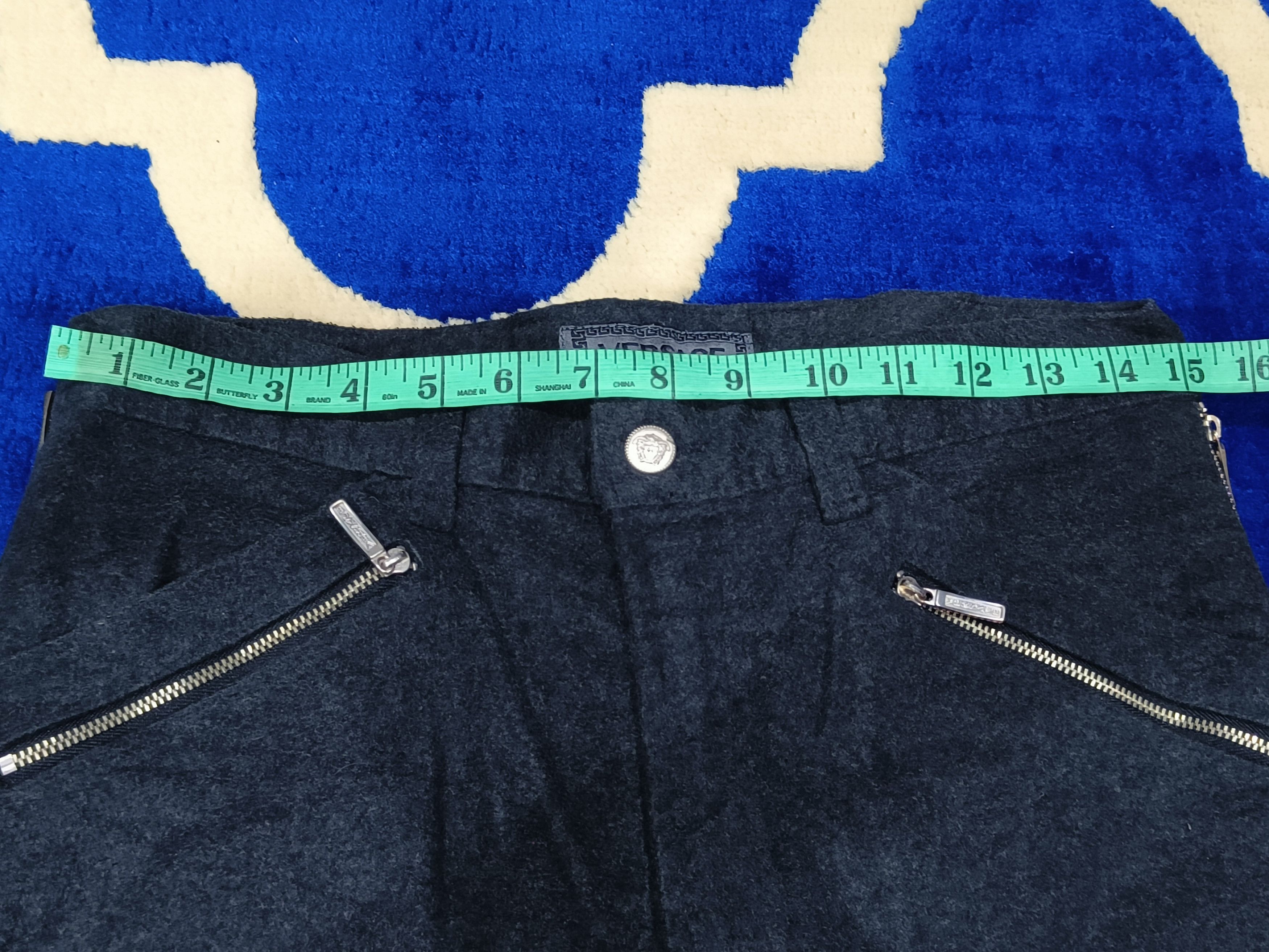 Versace Made in Italy Vintage Versace Punk, Rock Pants Slim Fit Size US 30 / EU 46 - 12 Thumbnail