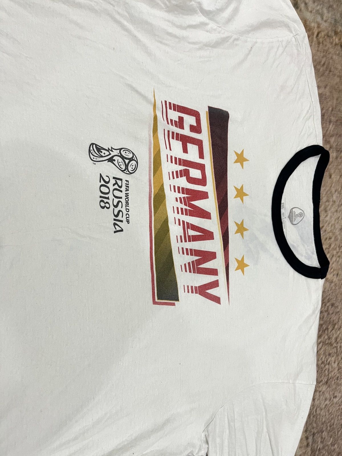 Vintage Germany FIFA World Cup 2018 Size US XXL / EU 58 / 5 - 3 Thumbnail
