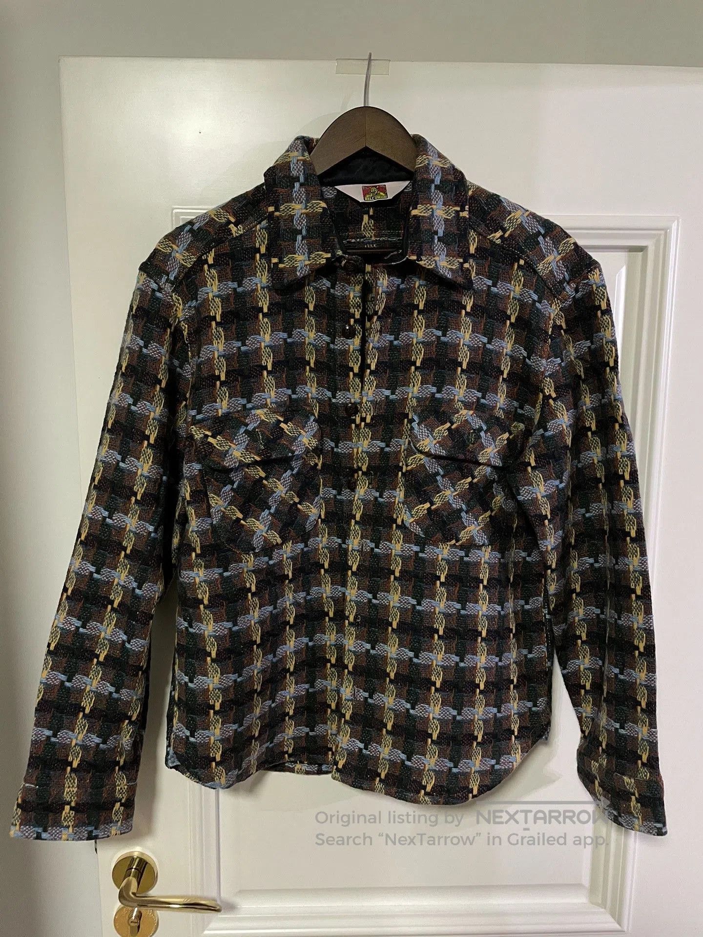 Other GUNC Early Thick Jacquard Wool Shirt. Size US M / EU 48-50 / 2 - 1 Thumbnail