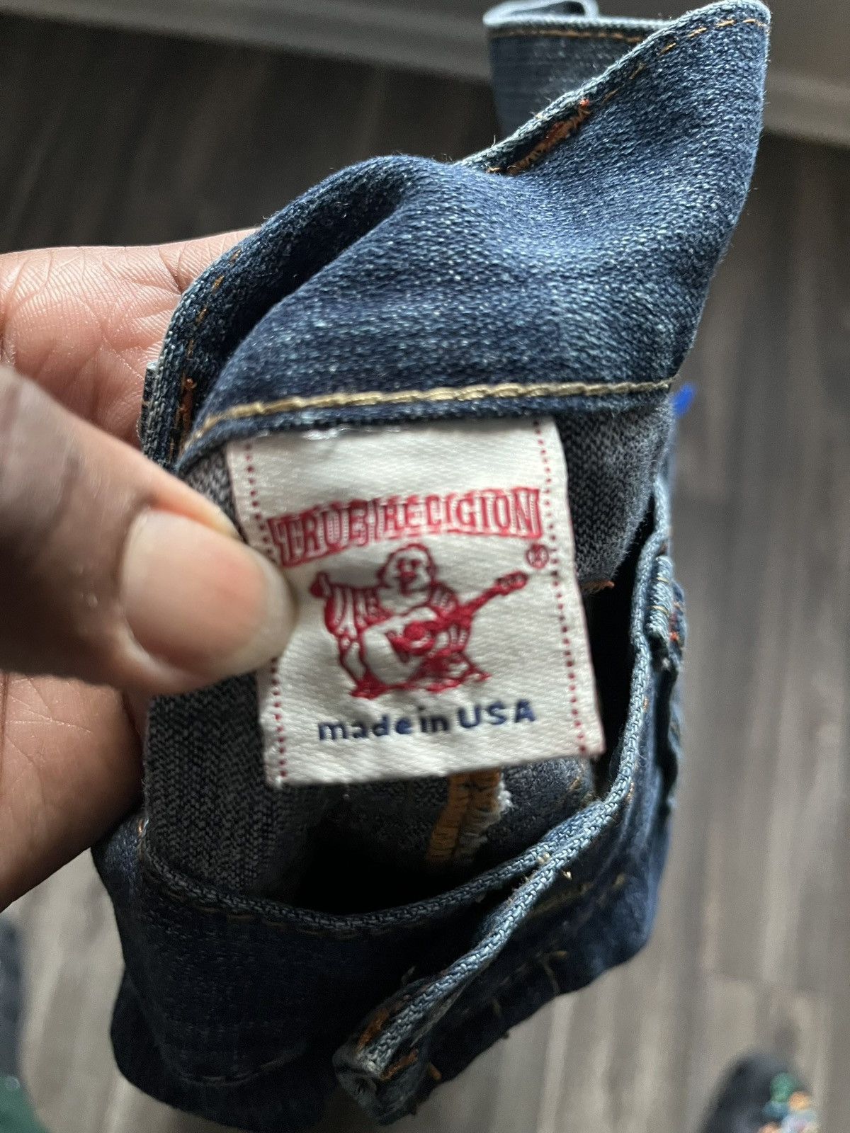 True Religion Vintage True Religion Logan Jeans Size US 38 / EU 54 - 3 Thumbnail