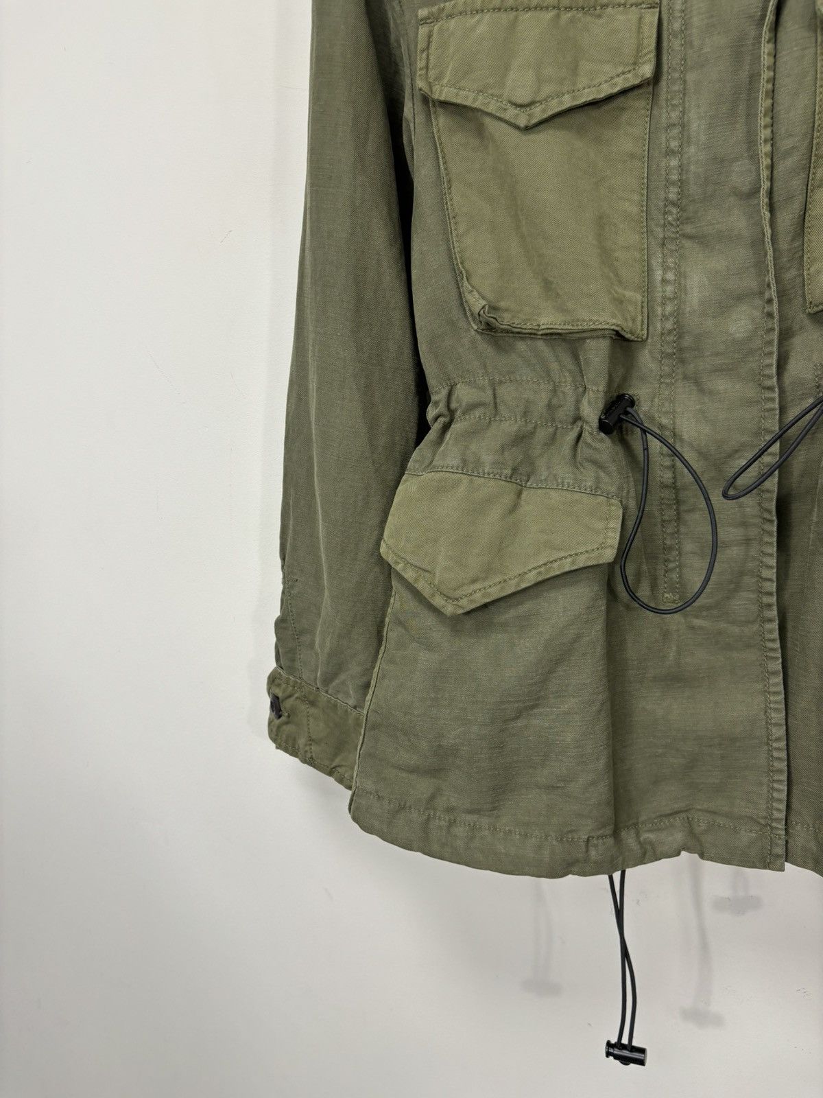 Diesel Diesel G-Claudia Giacca NWT Women’s Multipocket Olive Jacket Size XXS / US 00 / IT 34 - 7 Thumbnail