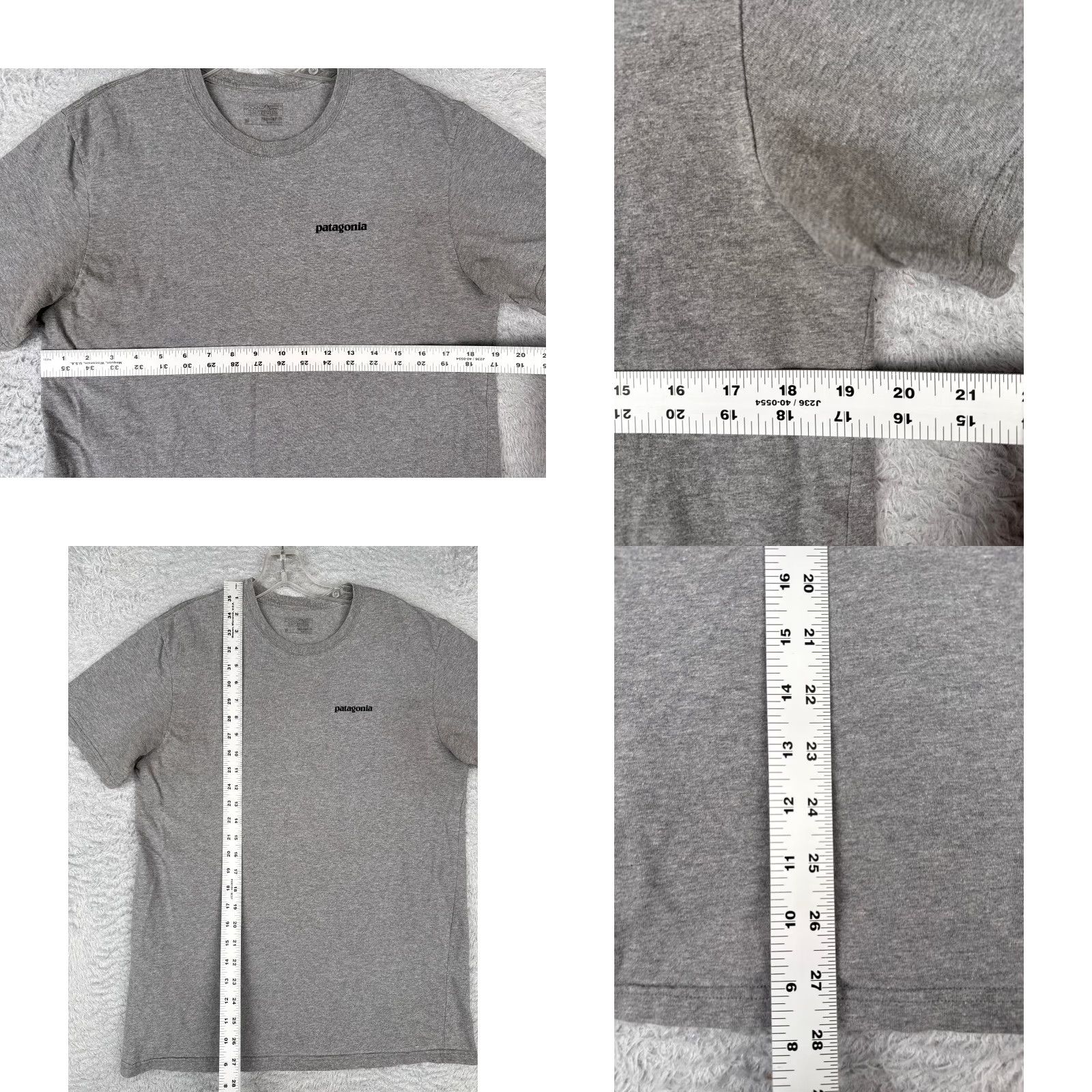 Patagonia Patagonia Shirt Men Medium Gray Short Sleeve Crew Neck Cotton Blend Hike Read T-Shirt Regular Size US M / EU 48-50 / 2 - 8 Thumbnail